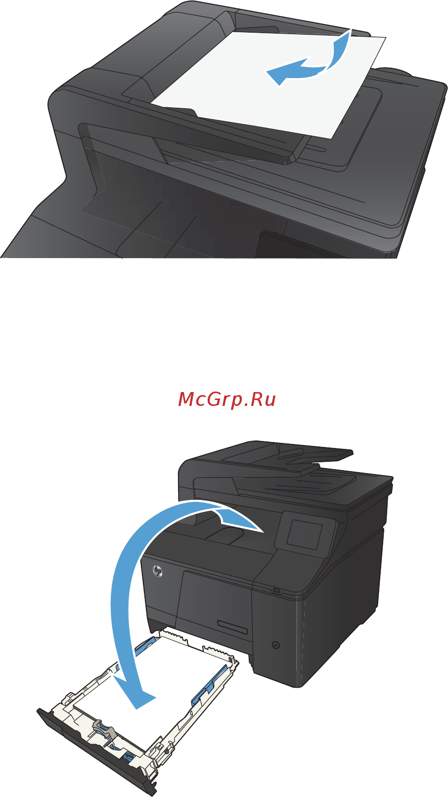 HP LaserJet Pro 200 color M276n [72/240] Двустороннее копирование