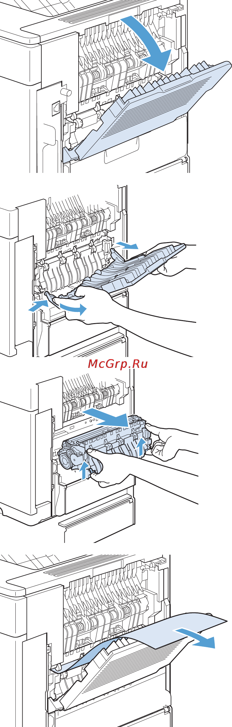 HP LaserJet Enterprise 600 M601dn Инструкция по эксплуатации онлайн [202/270] 155040