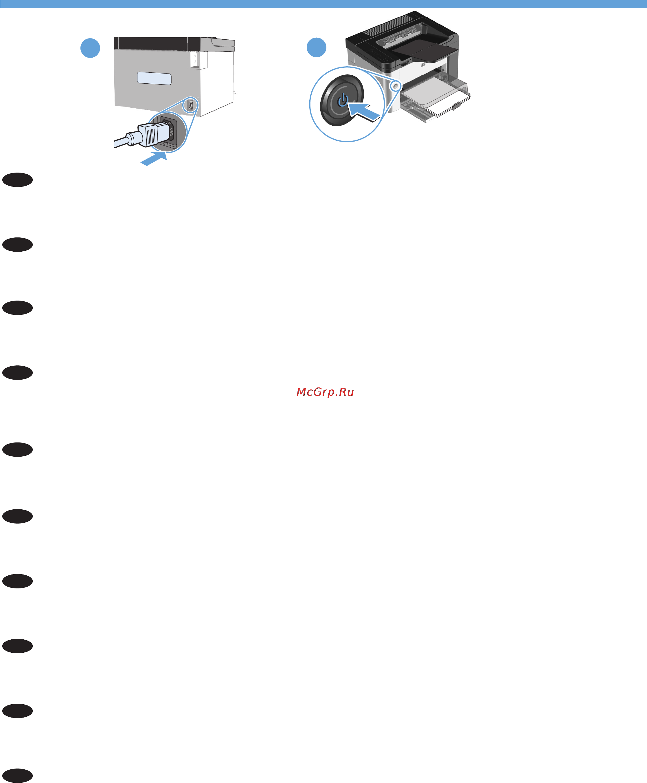 HP LaserJet Pro P1606dn Инструкция по эксплуатации онлайн [7/36] 155050