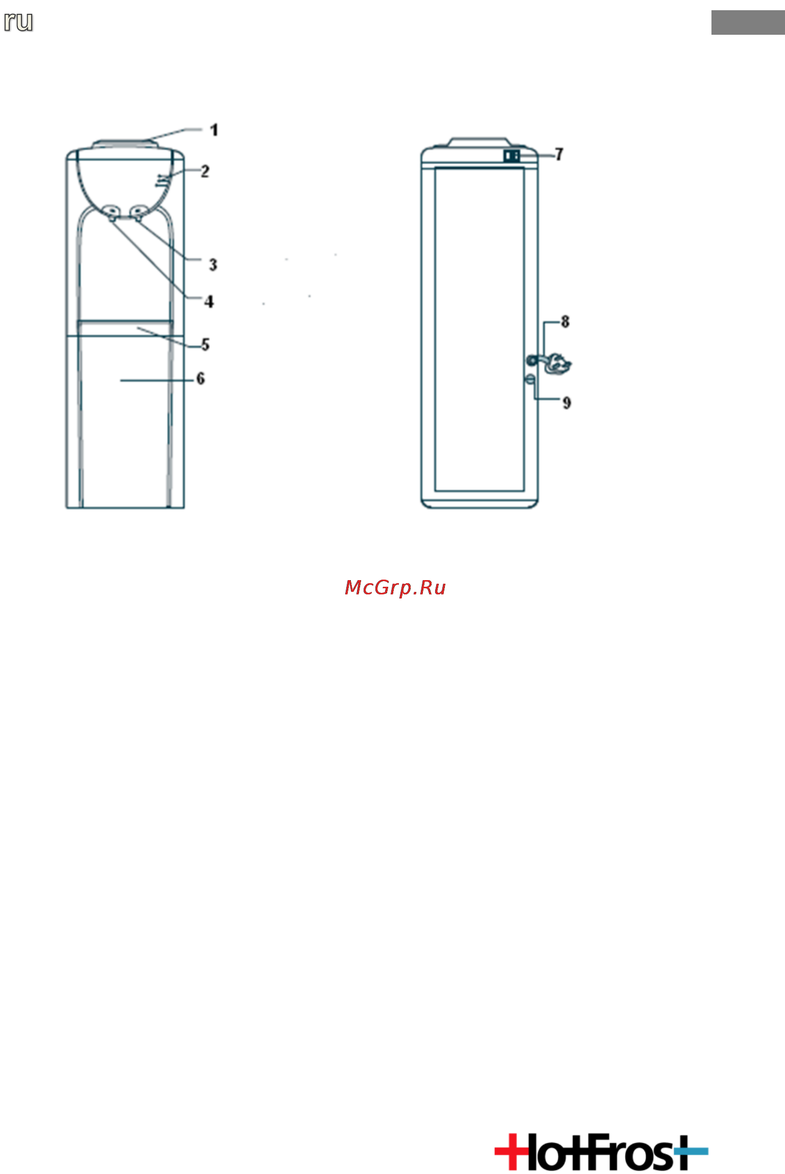 HotFrost v 220 cf [3/8] Перед первым использованием