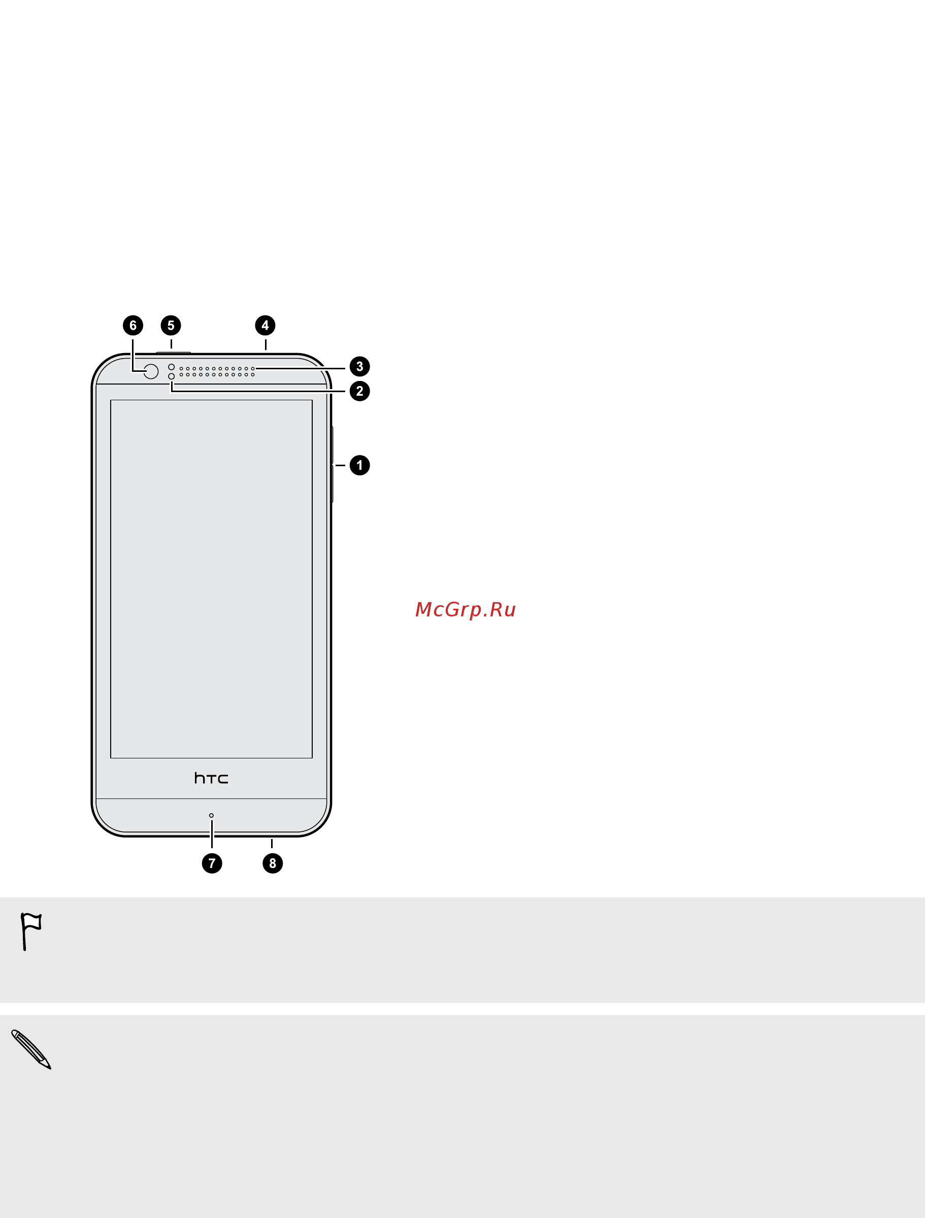 HTC Desire 510 gray [9/185] Распаковка