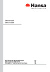Hansa osc 511 bh Инструкция по эксплуатации