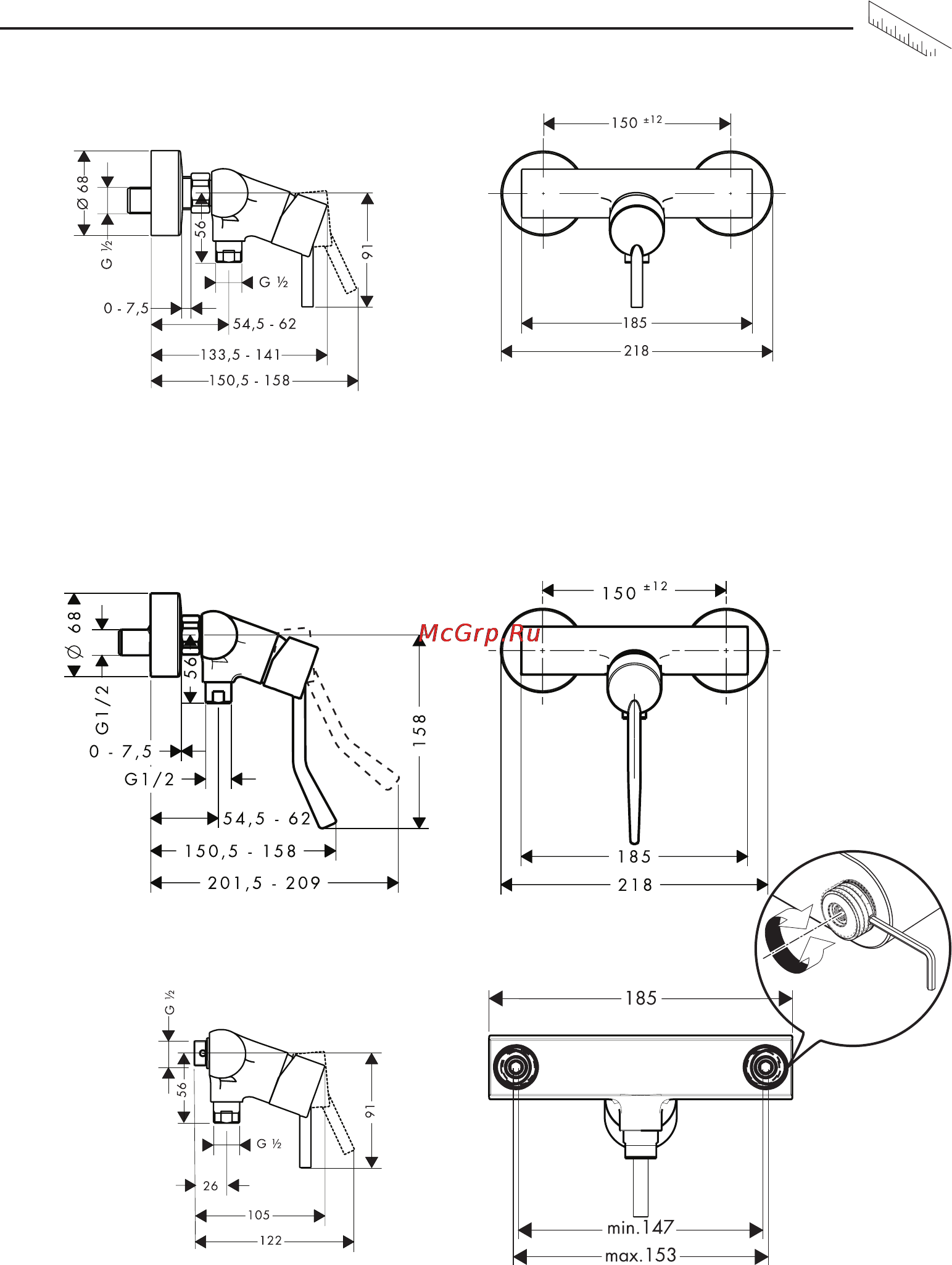 HansGrohe talis s2 32440000 Инструкция по эксплуатации онлайн [35/40] 155341