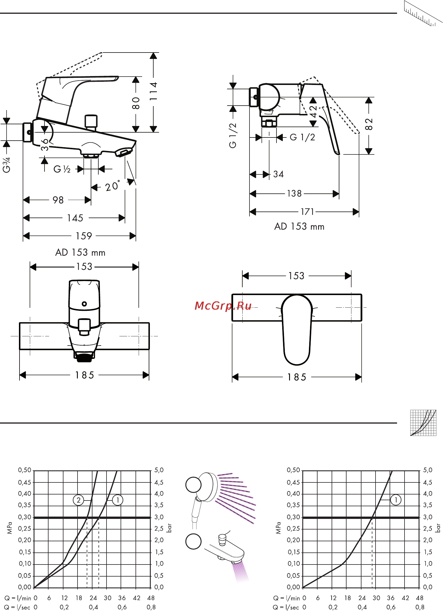 HansGrohe focus e2 31960000 Инструкция по эксплуатации онлайн [35/40] 155342