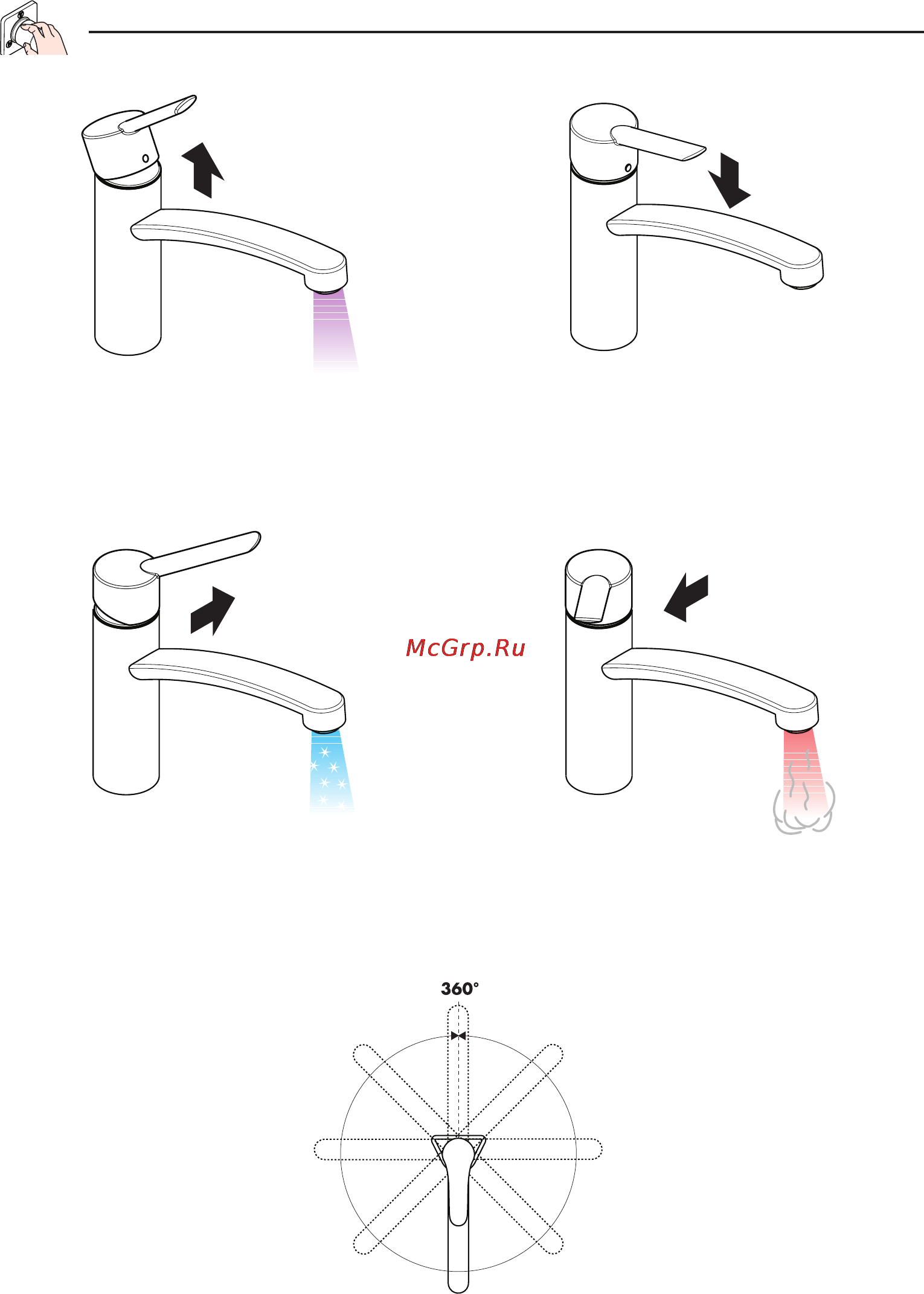 HansGrohe focus e 31780000 [34/40] Bedienung
