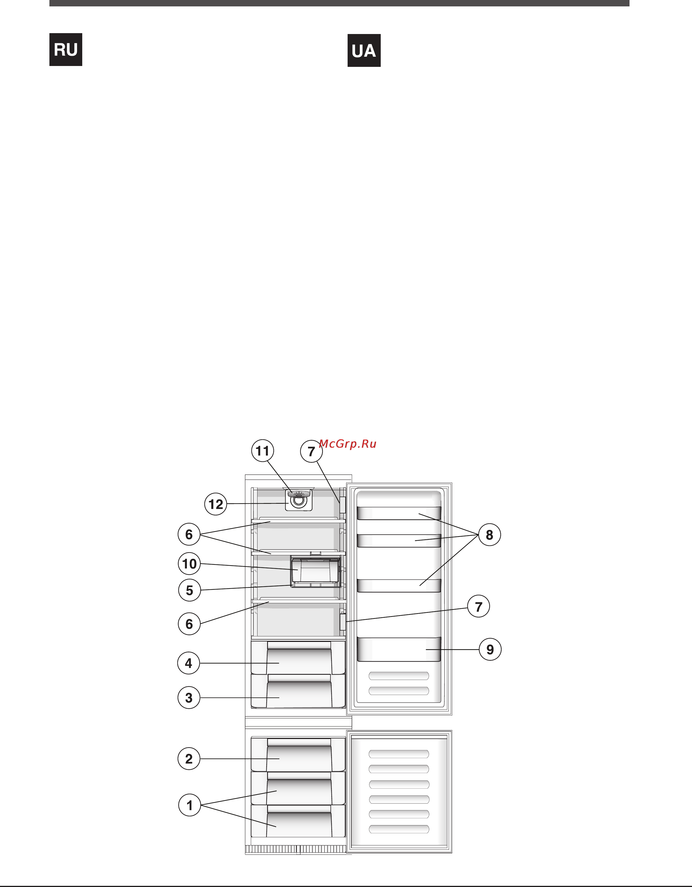 Hotpoint-Ariston BCB 33 AA F [3/20] Опис пристрою