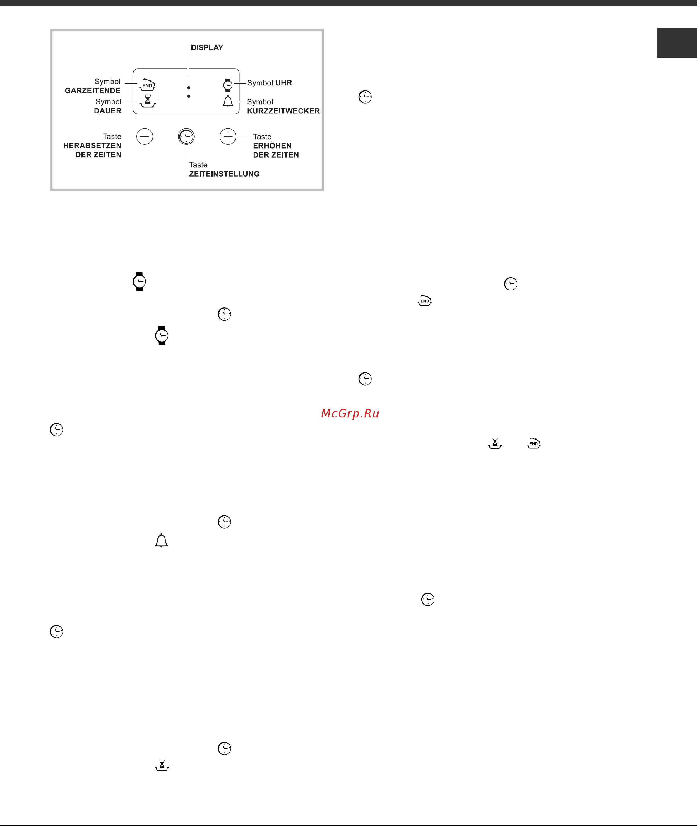 Hotpoint-Ariston FK 838J CX [17/56] Der elektronische garzeitprogrammierer