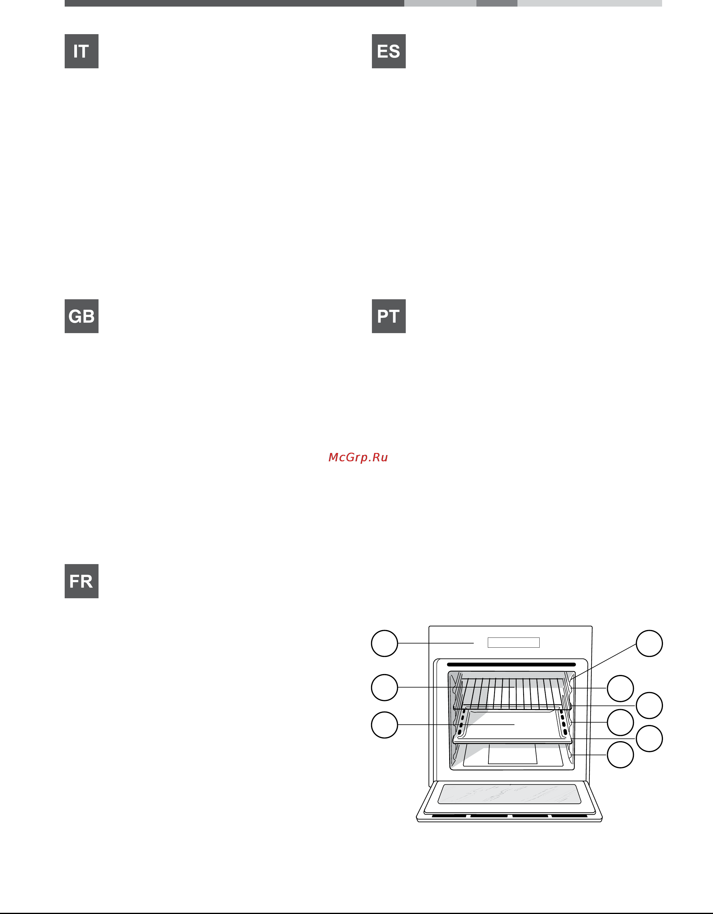 Hotpoint-Ariston fh 53 ix/ha s [10/76] Descrição do aparelho