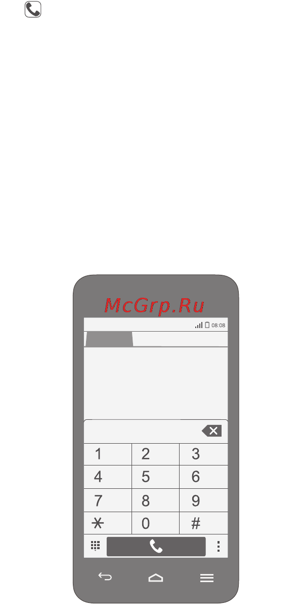 Huawei Ascend Y330 white, белый [7/28] Placing a call