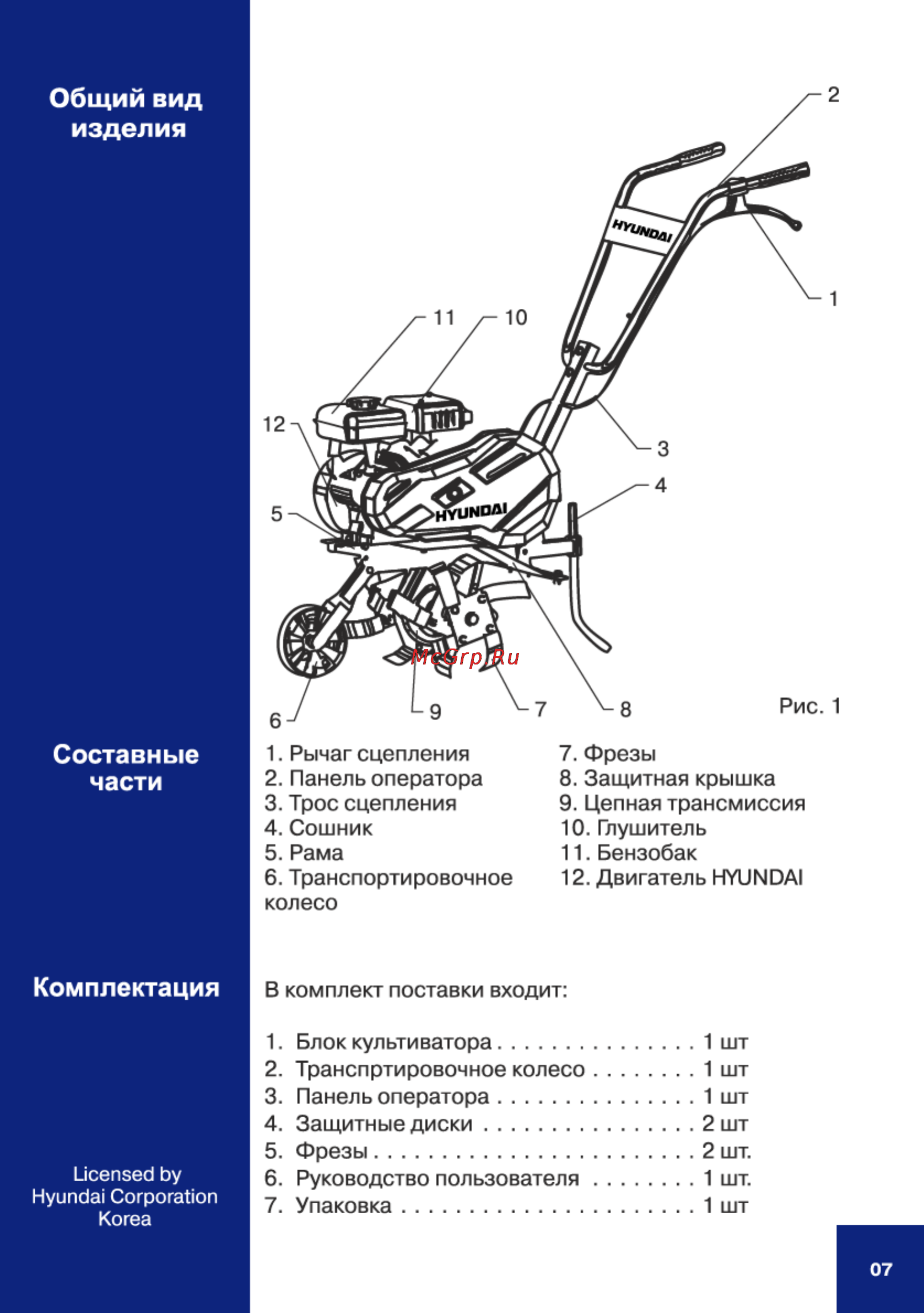 Hyundai t 500 [7/32] Составные