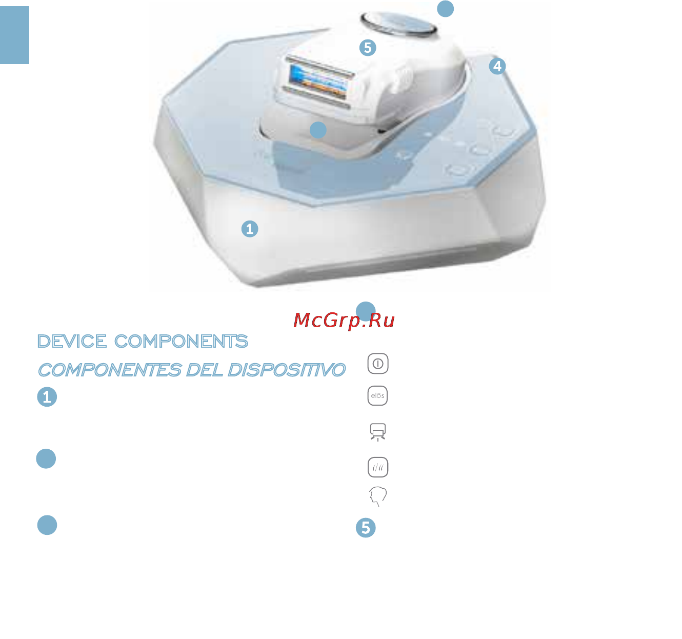 Iluminage touch [12/201] Device components