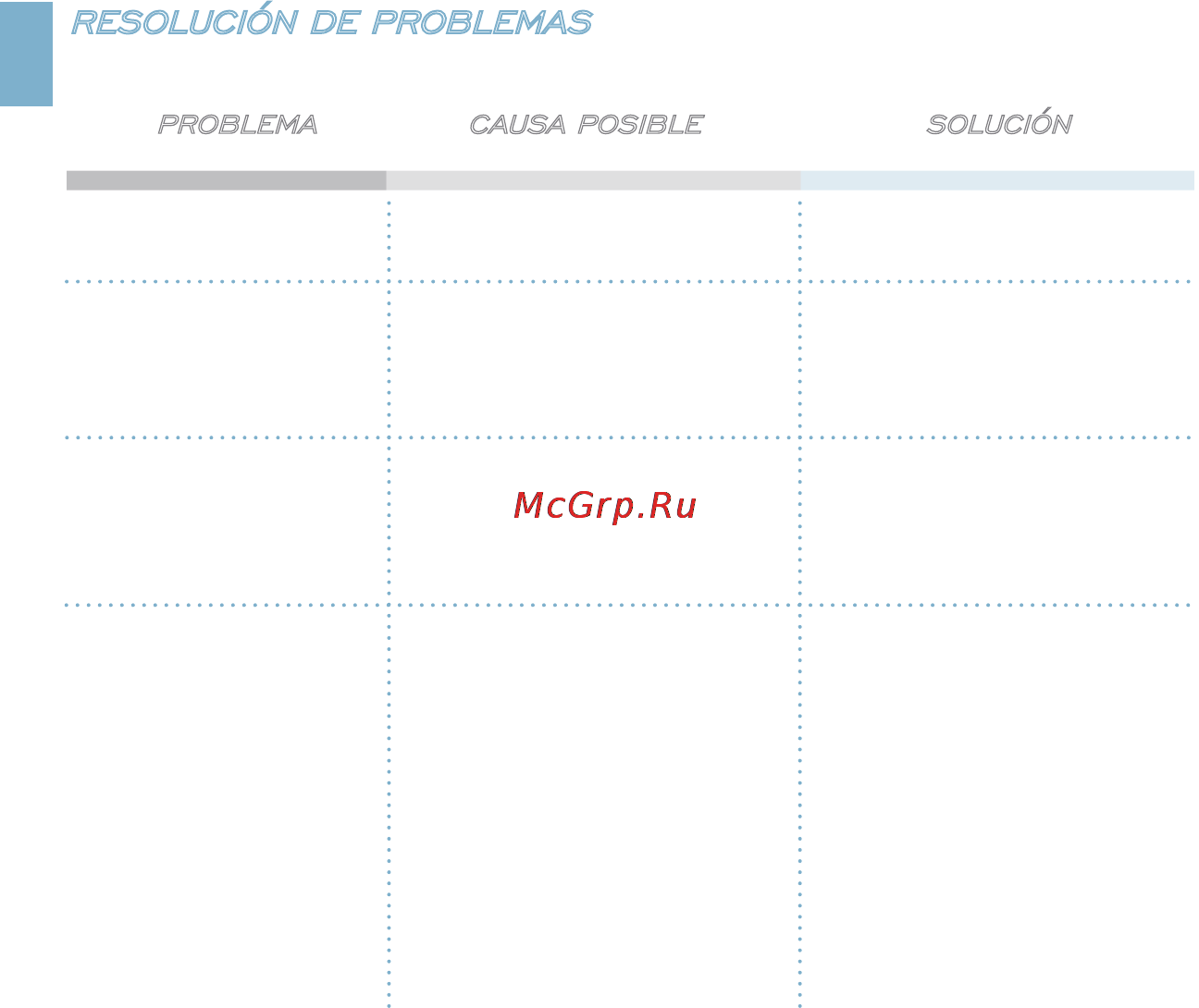 Iluminage touch [42/201] Resolución de problemas