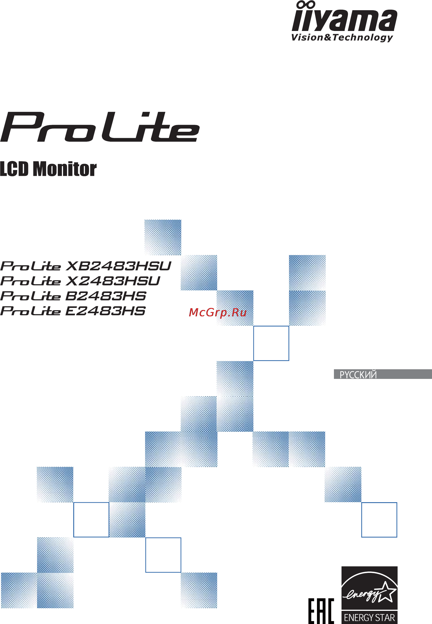 Iiyama prolite e2483hs Инструкция по эксплуатации онлайн