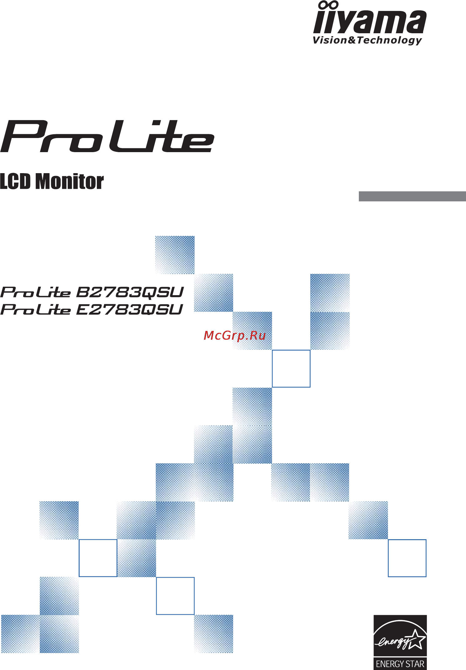 Iiyama prolite b2783qsu Инструкция по эксплуатации онлайн