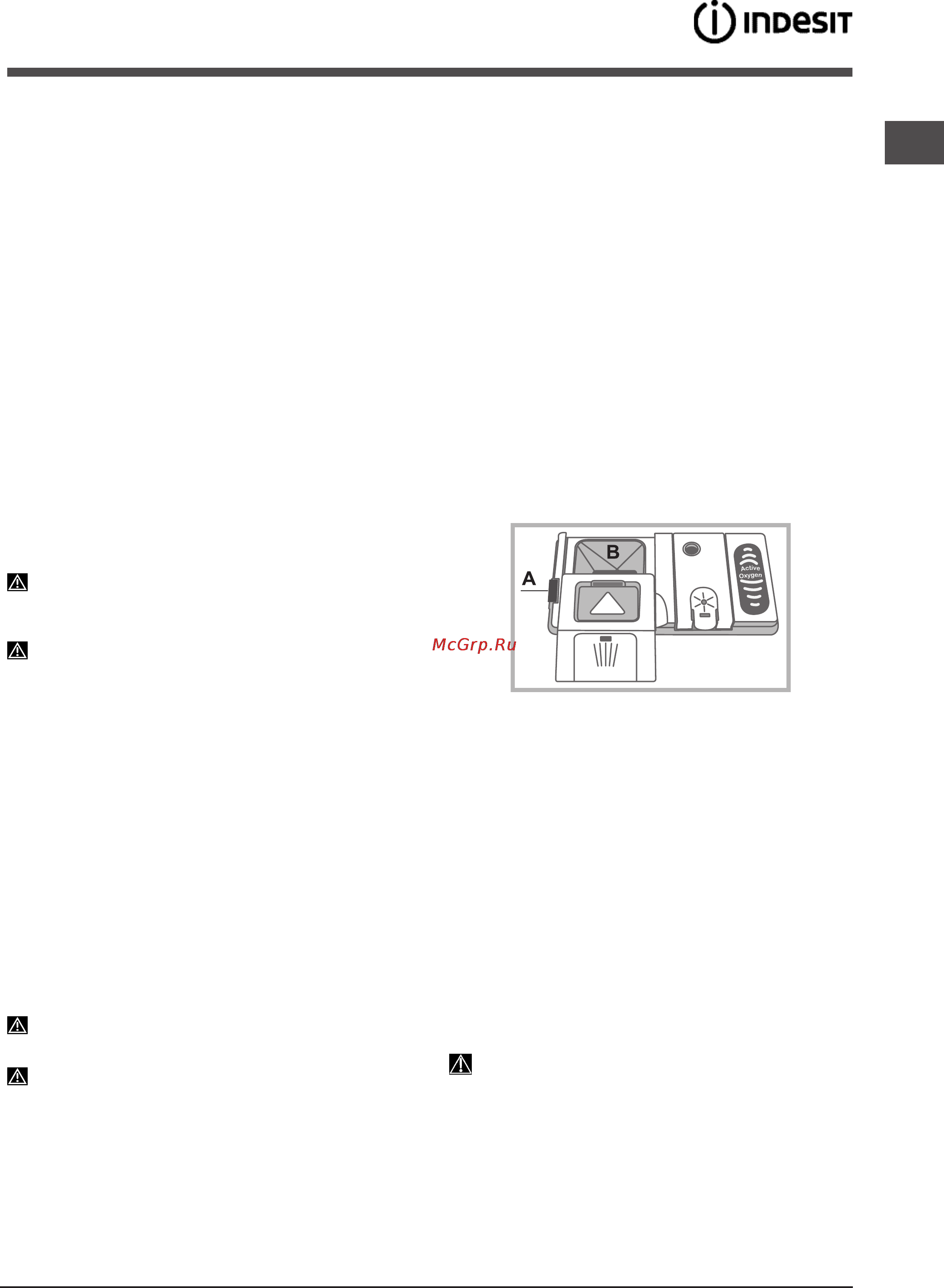 Indesit dfg 26b1 nx [9/72] Inbetriebsetzung und gebrauch