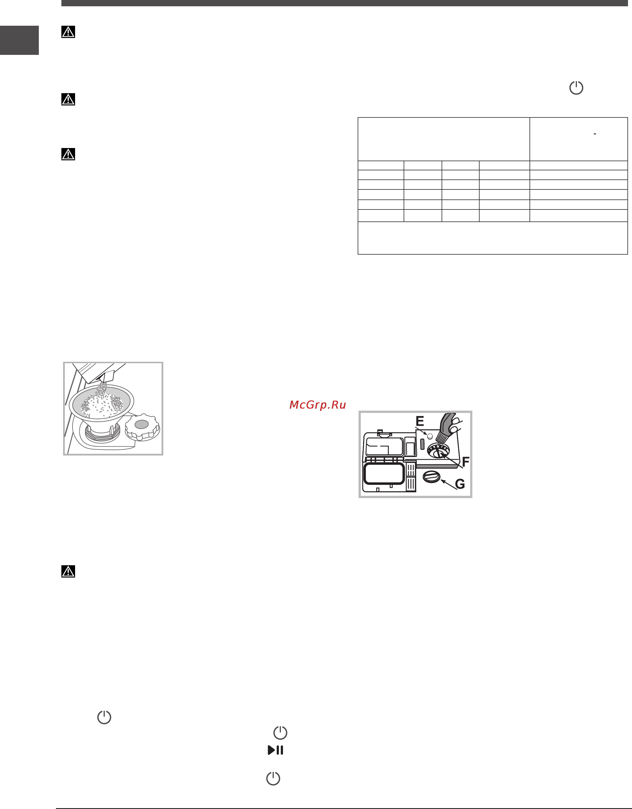 Indesit dsr 57b s [10/32] Загрузка регенерирующей соли