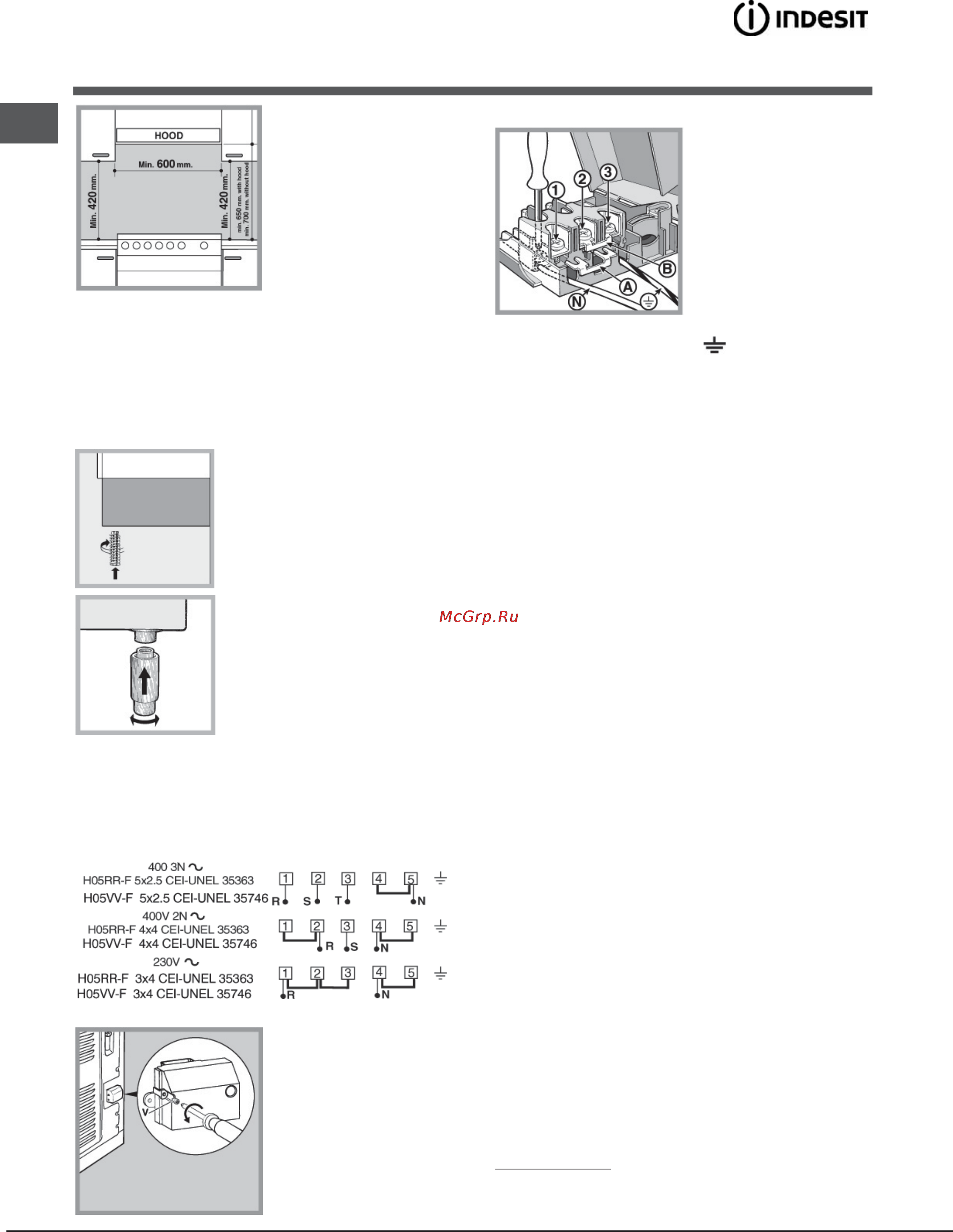 Indesit i5esh2ae(w)/ru Инструкция по эксплуатации онлайн [4/28] 155824