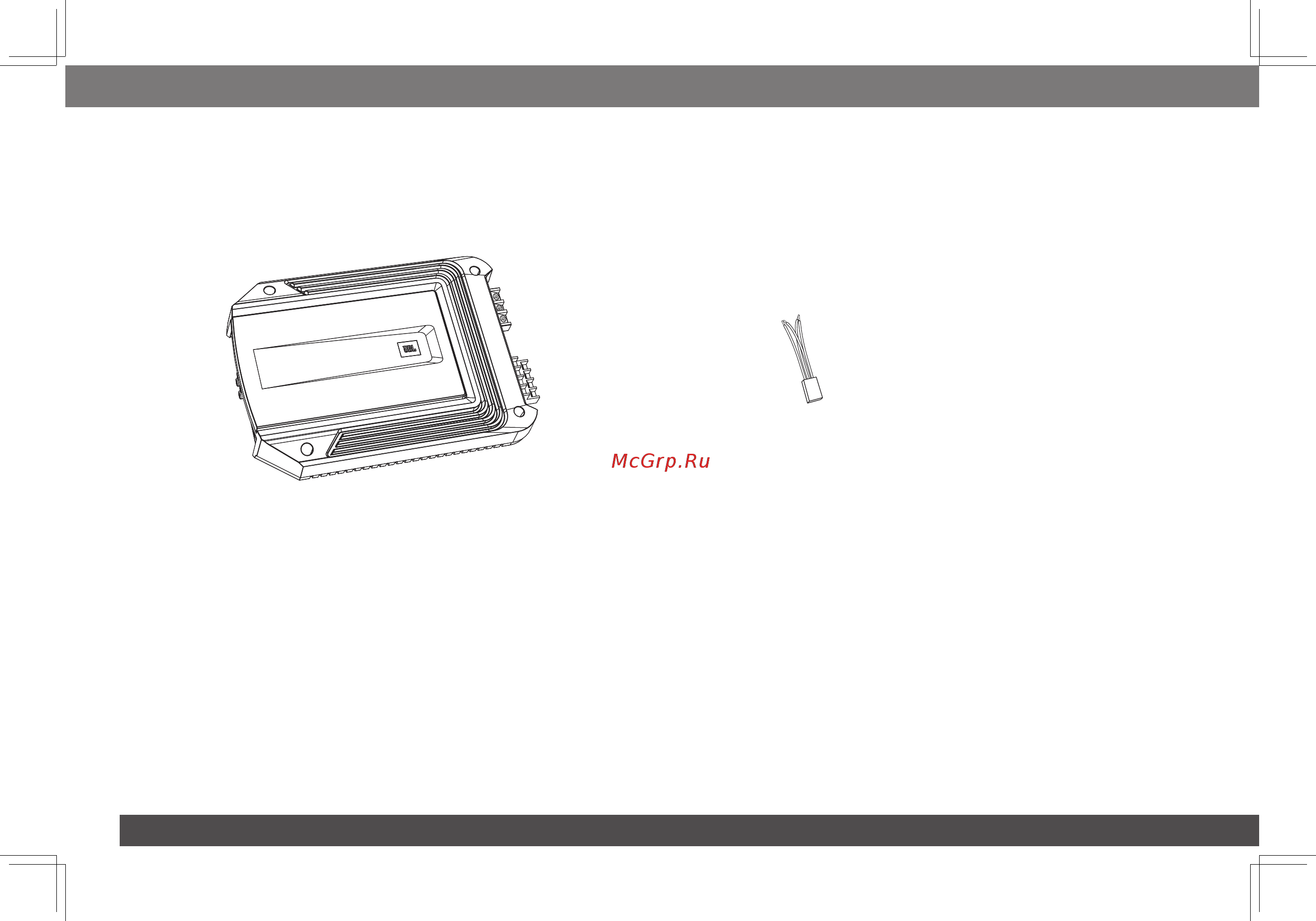 JBL gx-a602 [2/470] Installation warnings and tips