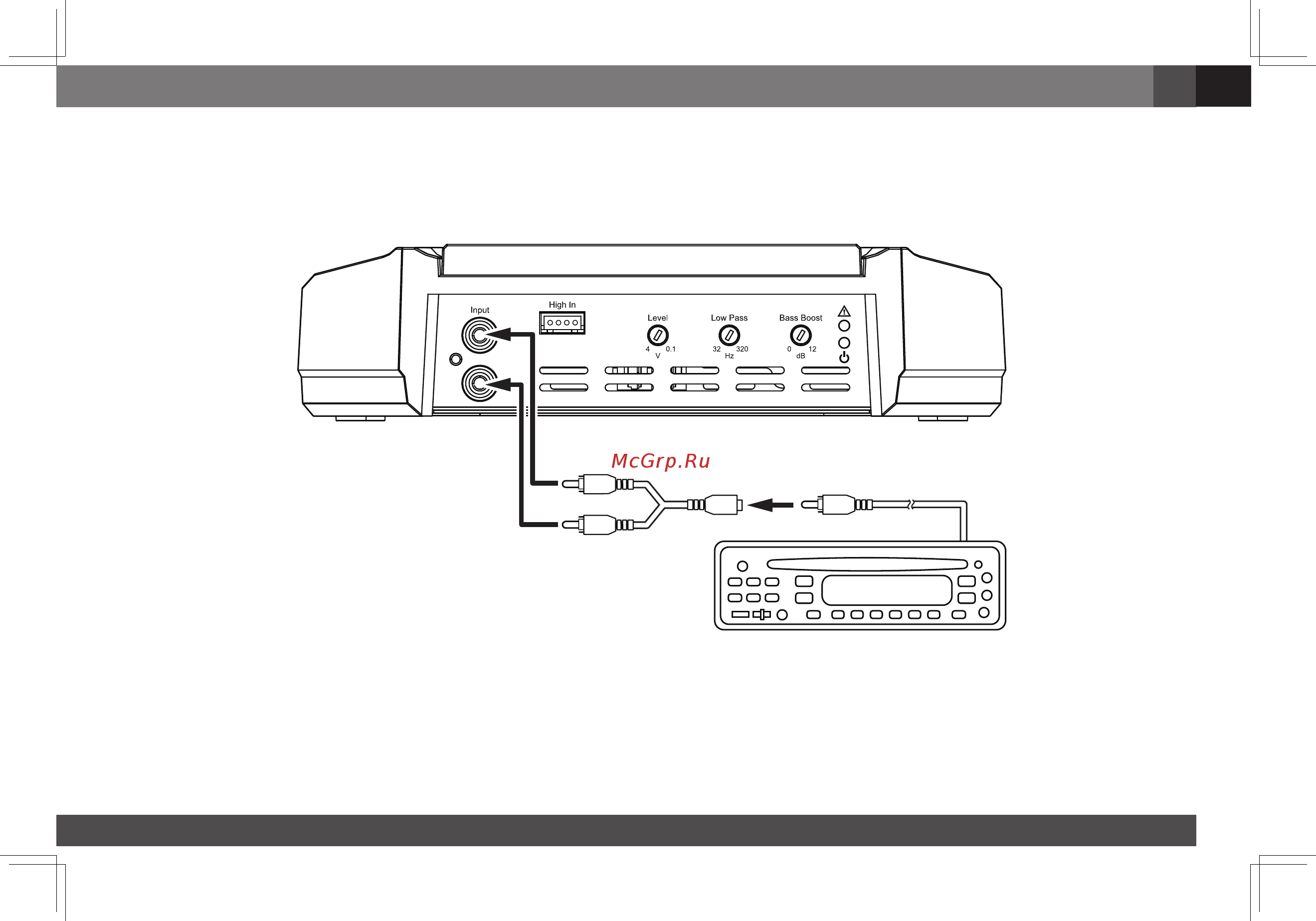 JBL gx-a602 [251/470] Gx a3001 ingangaansluitingen