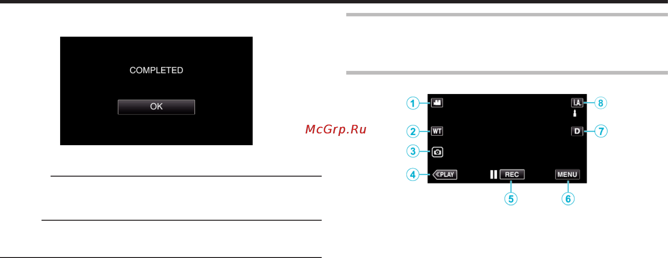 JVC gz-r10 [10/112] Names of buttons and functions on the lcd monitor