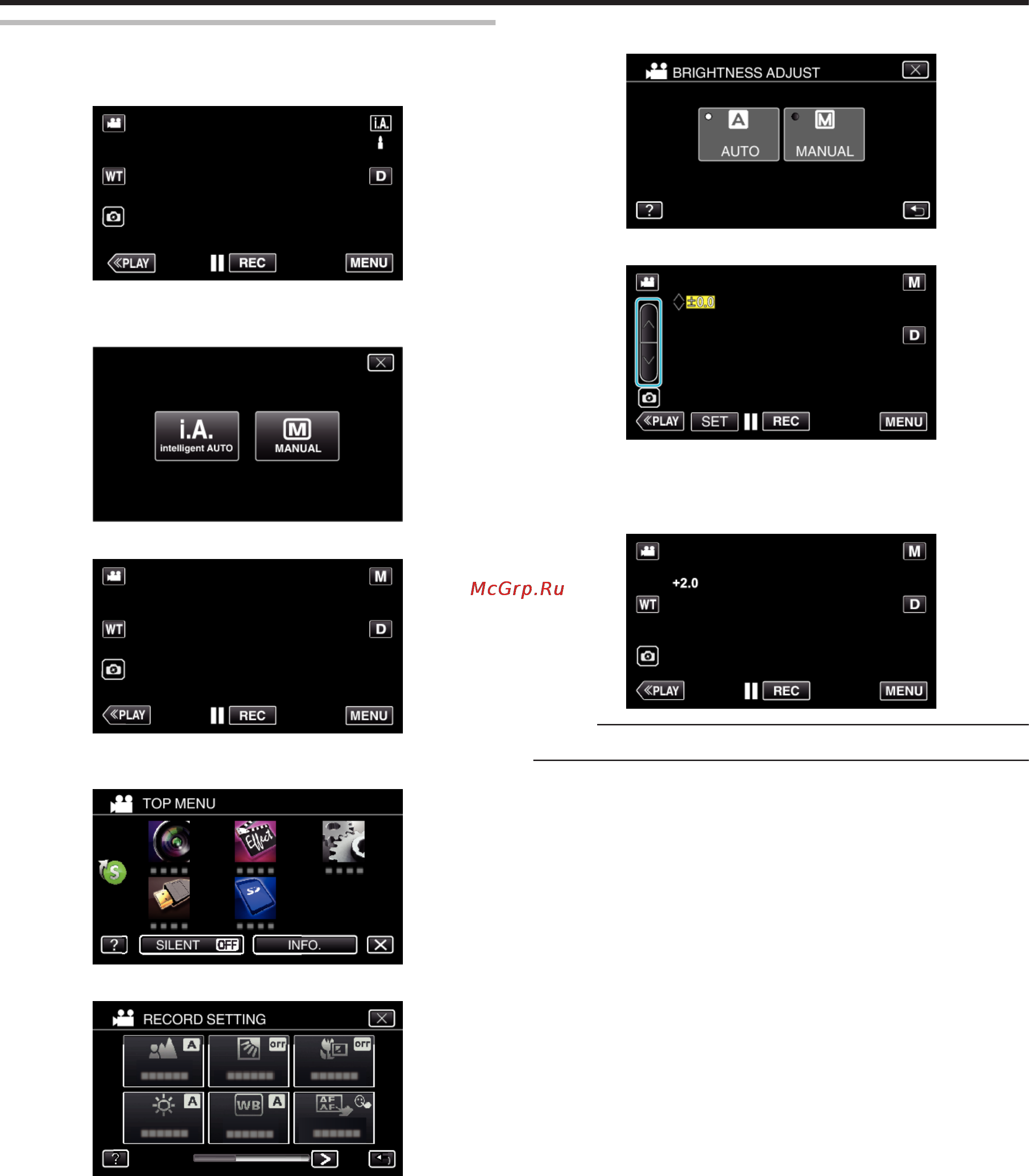 JVC gz-r10 [28/112] Adjusting brightness