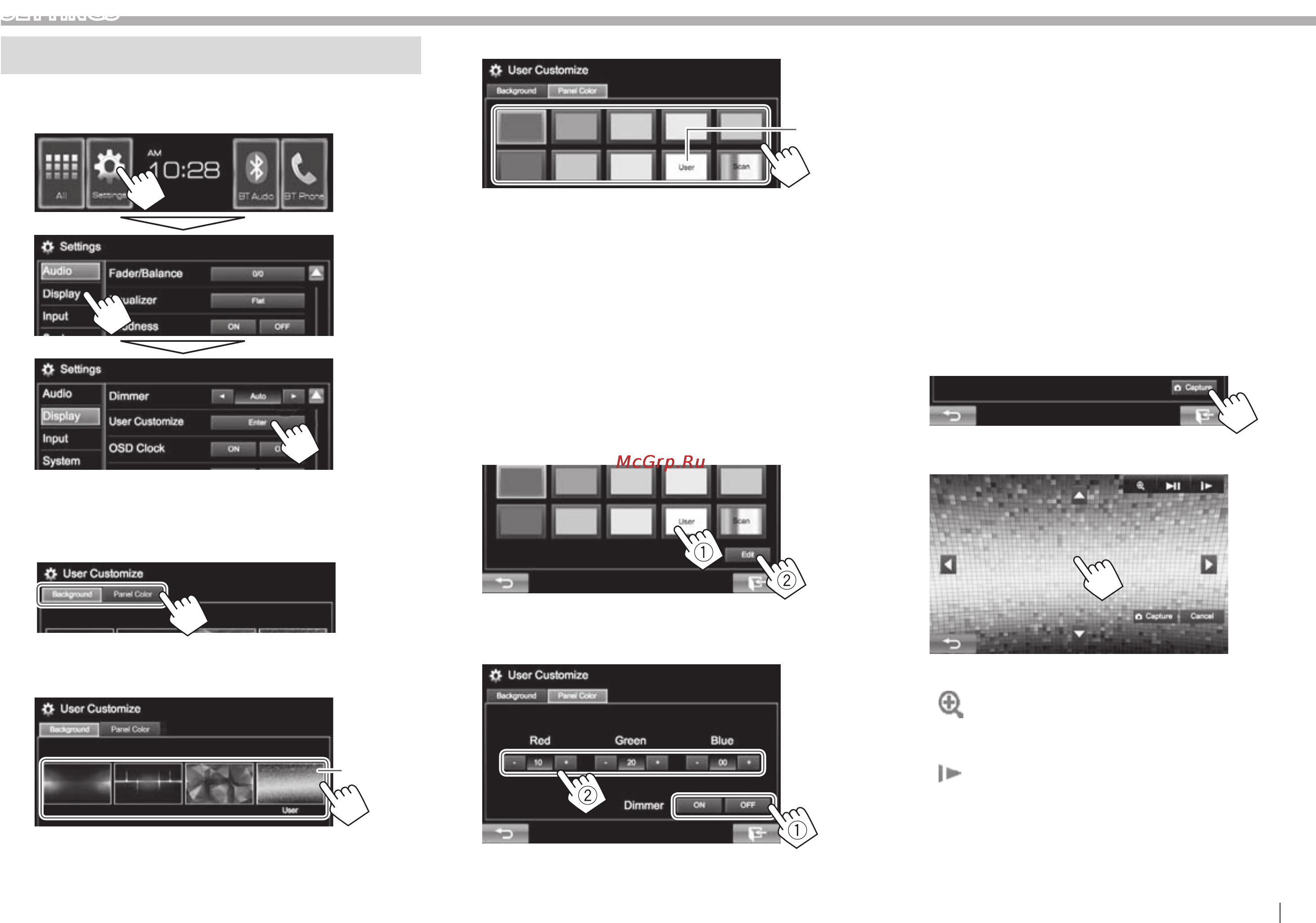 JVC kw-v41btee [41/66] Changing display design