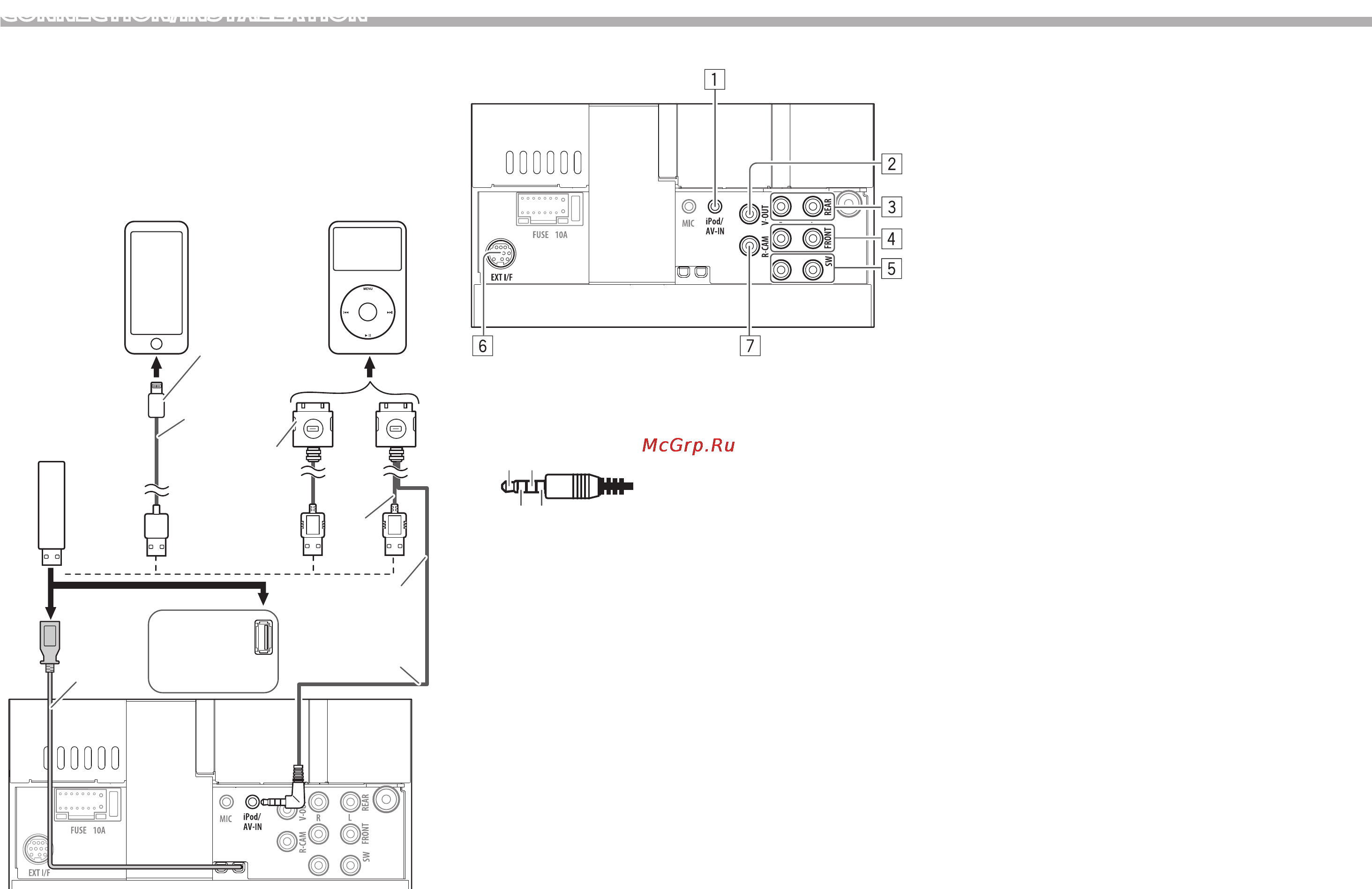 JVC kw-v41btee [52/66] Connection installation