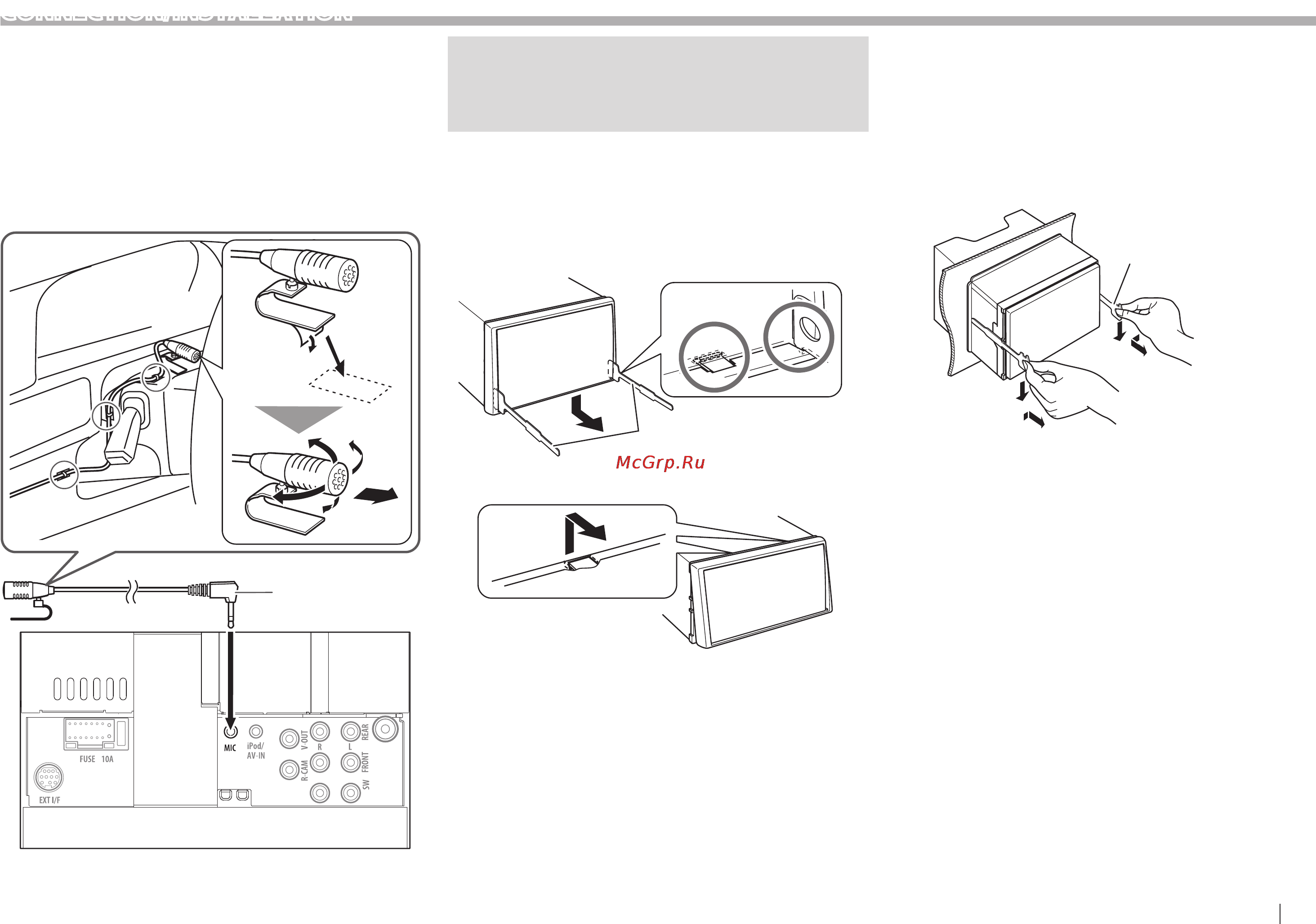 JVC kw-v41btee [53/66] Connection installation