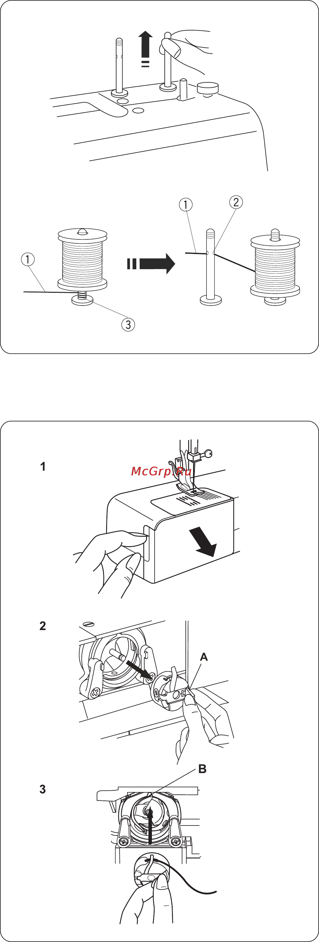 Janome TC 1216S [11/32] Page 11