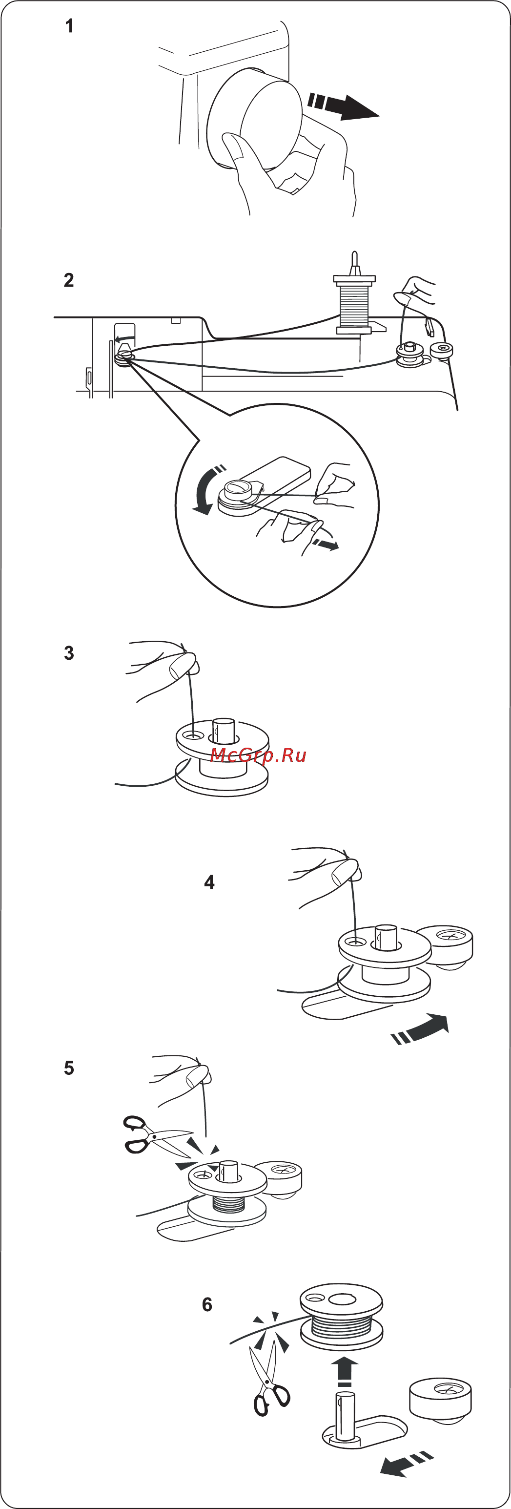 Janome TC 1216S [12/32] Page 12