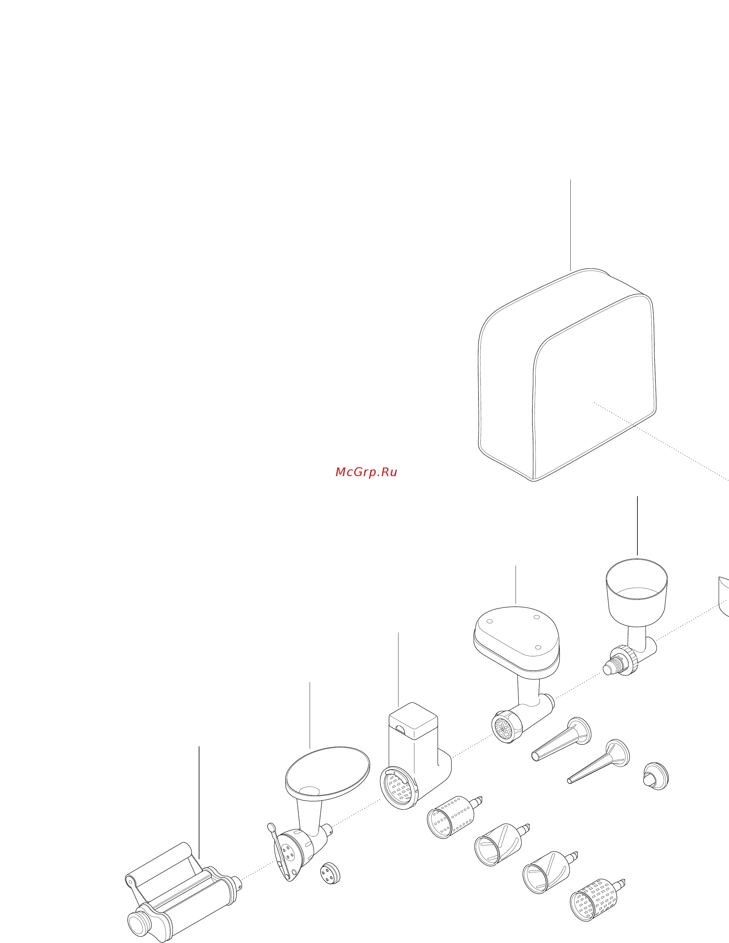 Kenwood KMM 770 (02) [7/160] The attachments available