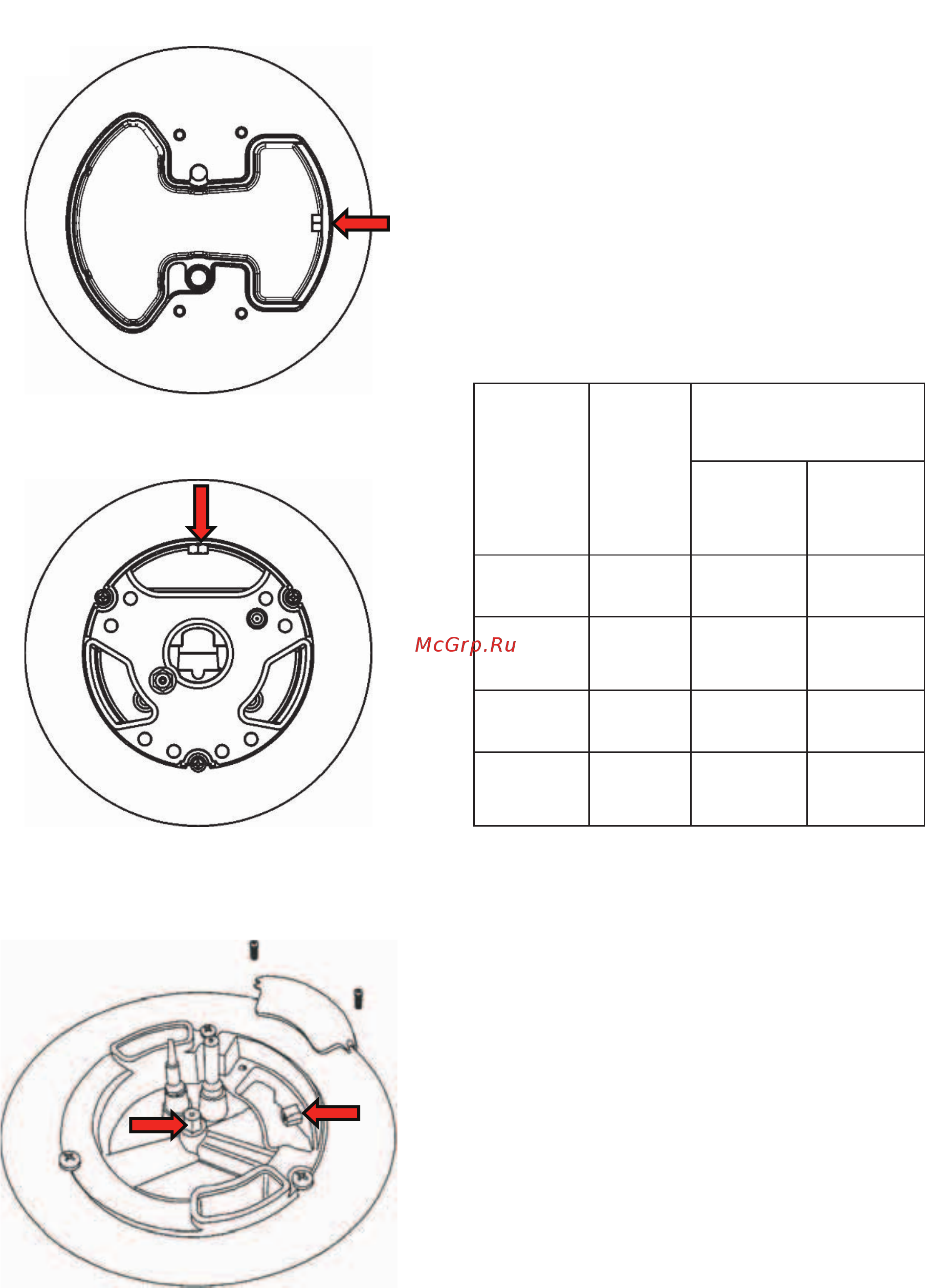 Kaiser KCG 6972 N [12/52] Types of the gas burners and configuration of the nozzles