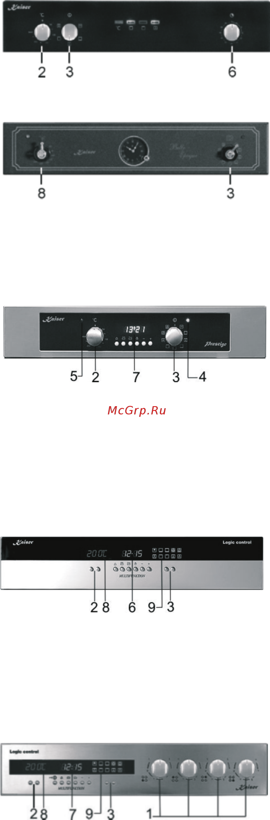 Kaiser eh 6365 sp Инструкция по эксплуатации онлайн [14/144] 156124