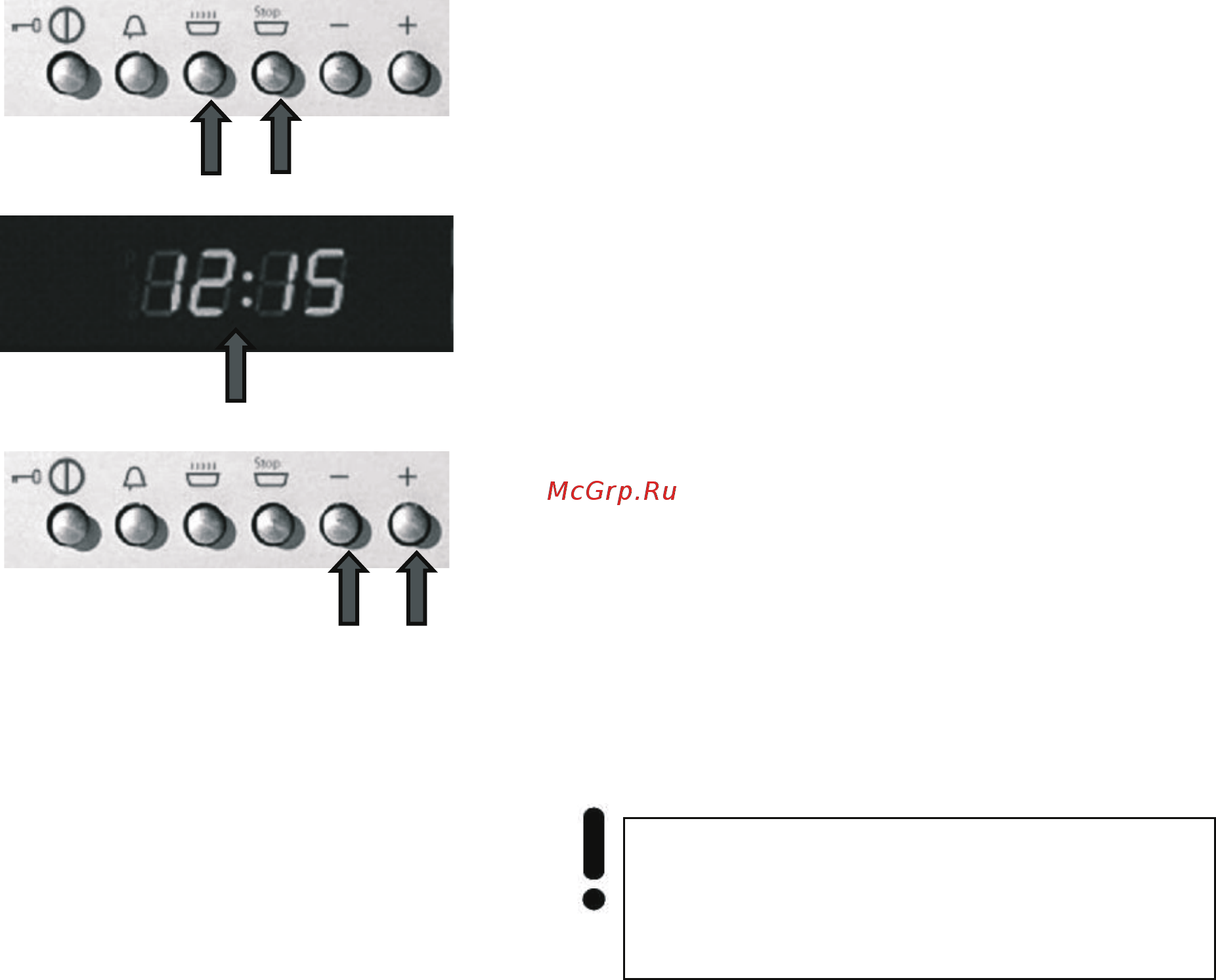 Kaiser eh 6363 [58/144] Digital time switch clock of the oven logic control