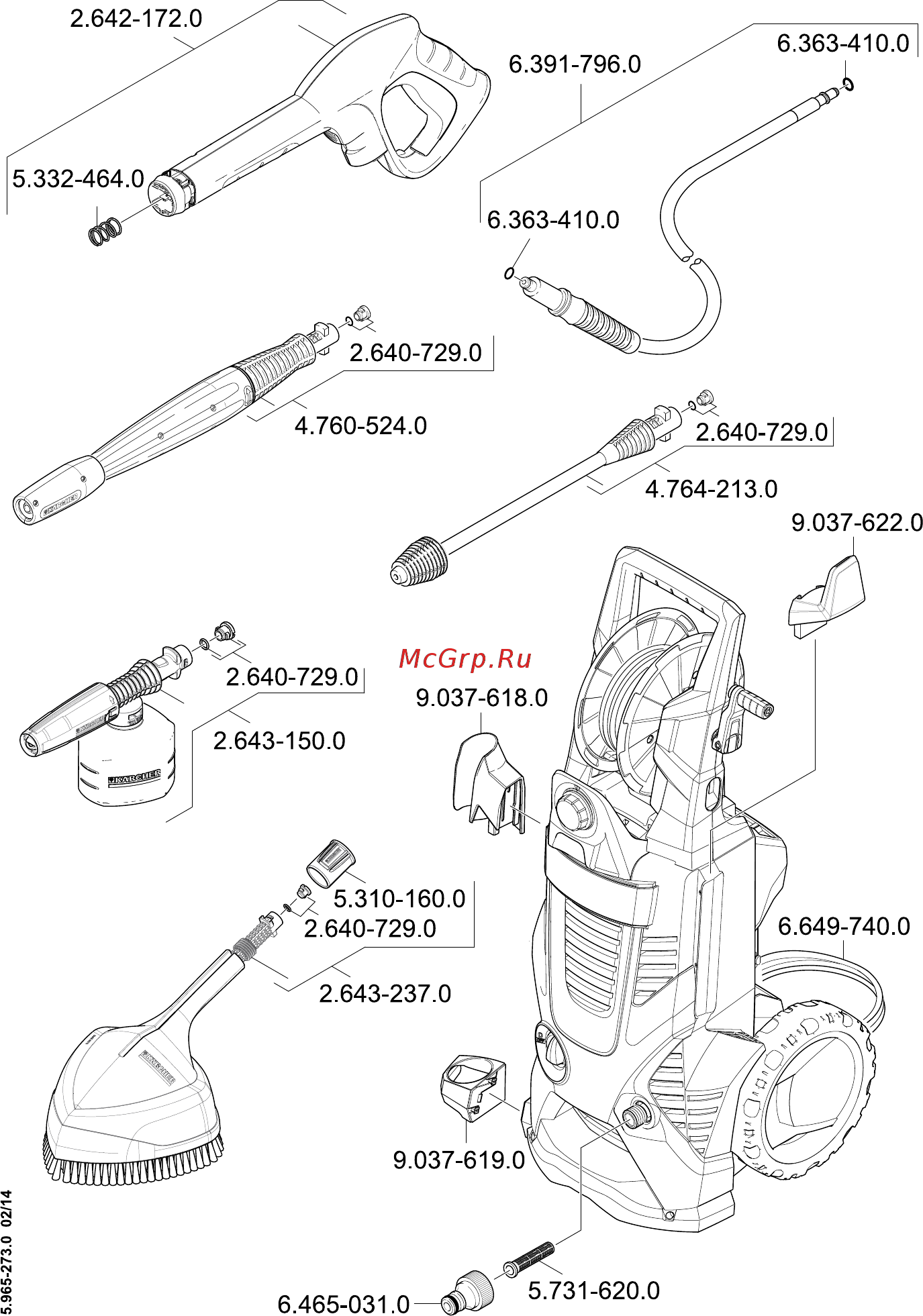 Karcher K 7 Premium Car 1.168-610 Инструкция по эксплуатации онлайн [49/52] 822891