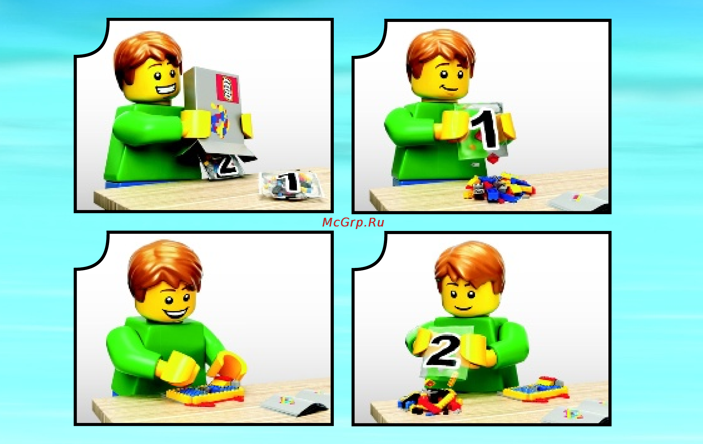 Lego city 60020 грузовик Инструкция по эксплуатации онлайн [2/40] 156272