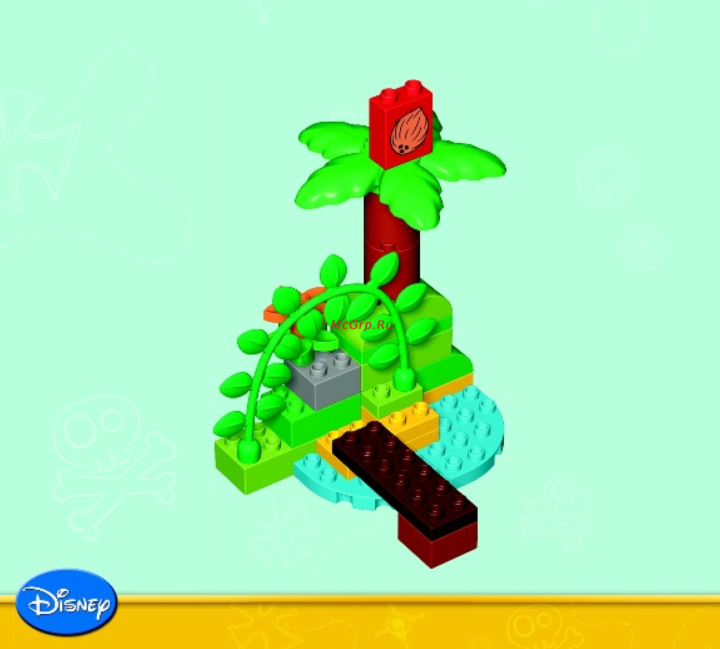 Lego duplo 10514 пиратский корабль джейка [8/20] Disney
