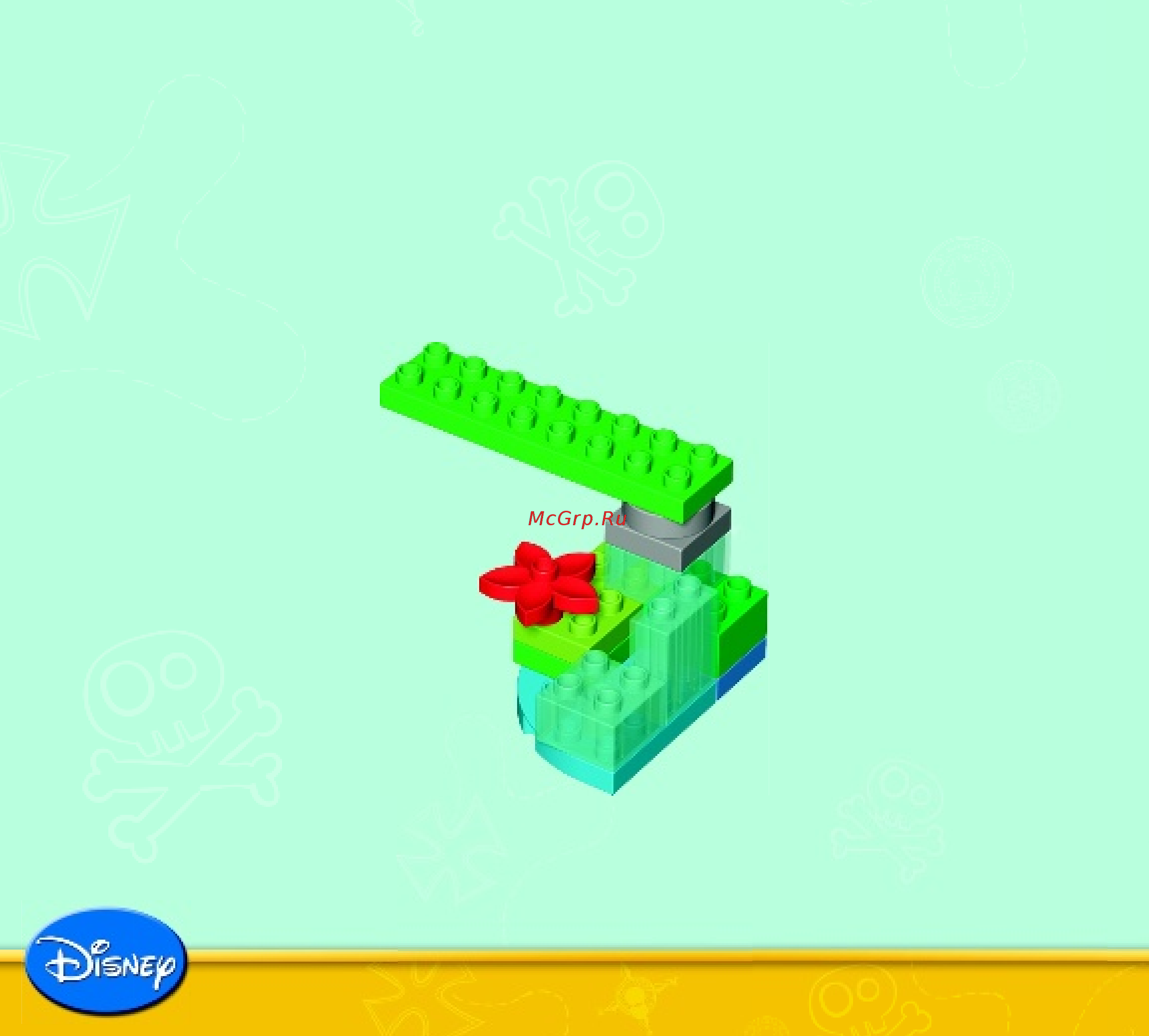 Lego DUPLO Jake Штаб пиратов Нетландии (10513) [8/16] Disney