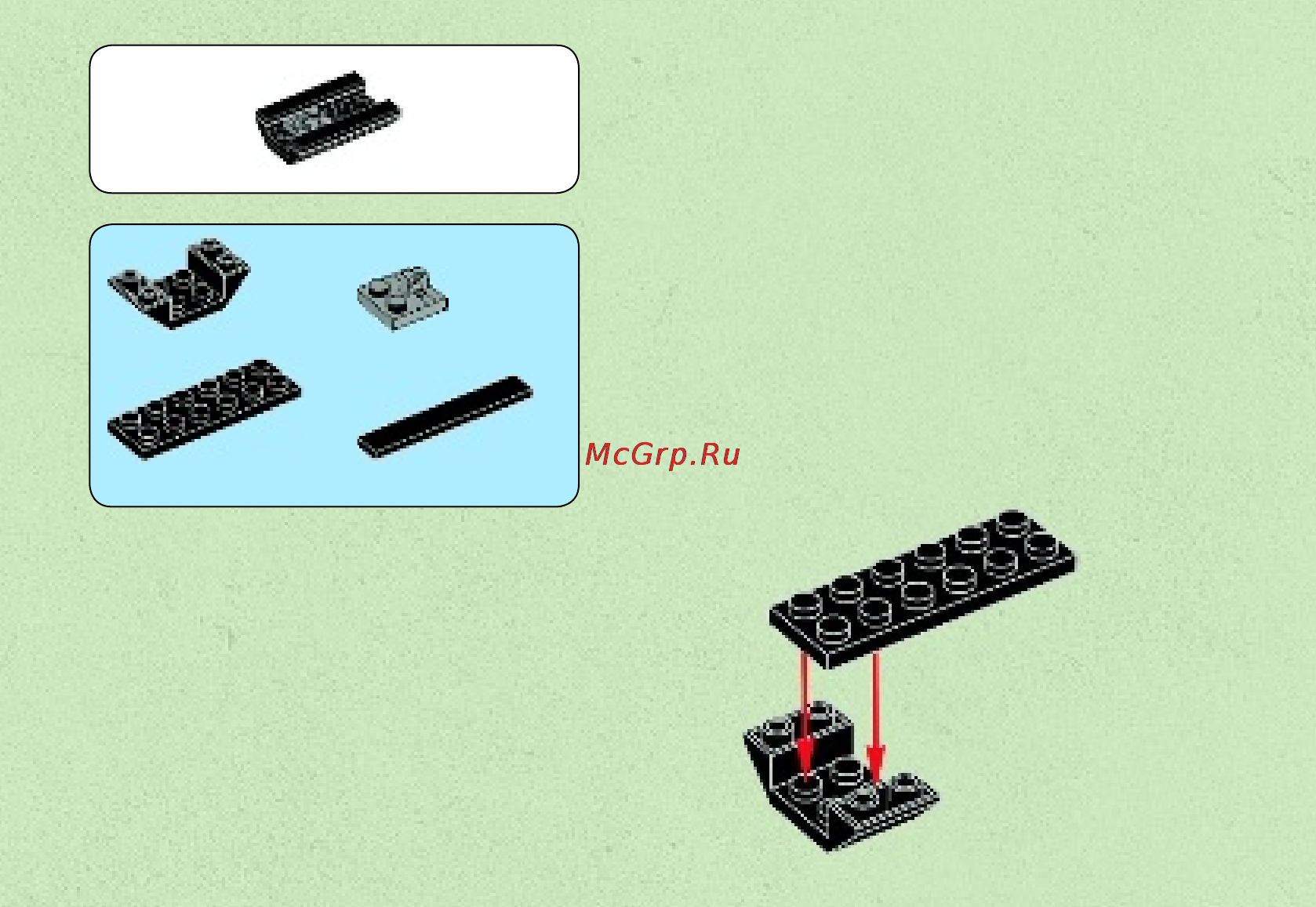 Lego star wars 75008 имперский tie бомбардировщик и поле астероидов Инструкция по эксплуатации онлайн [13/28] 156285