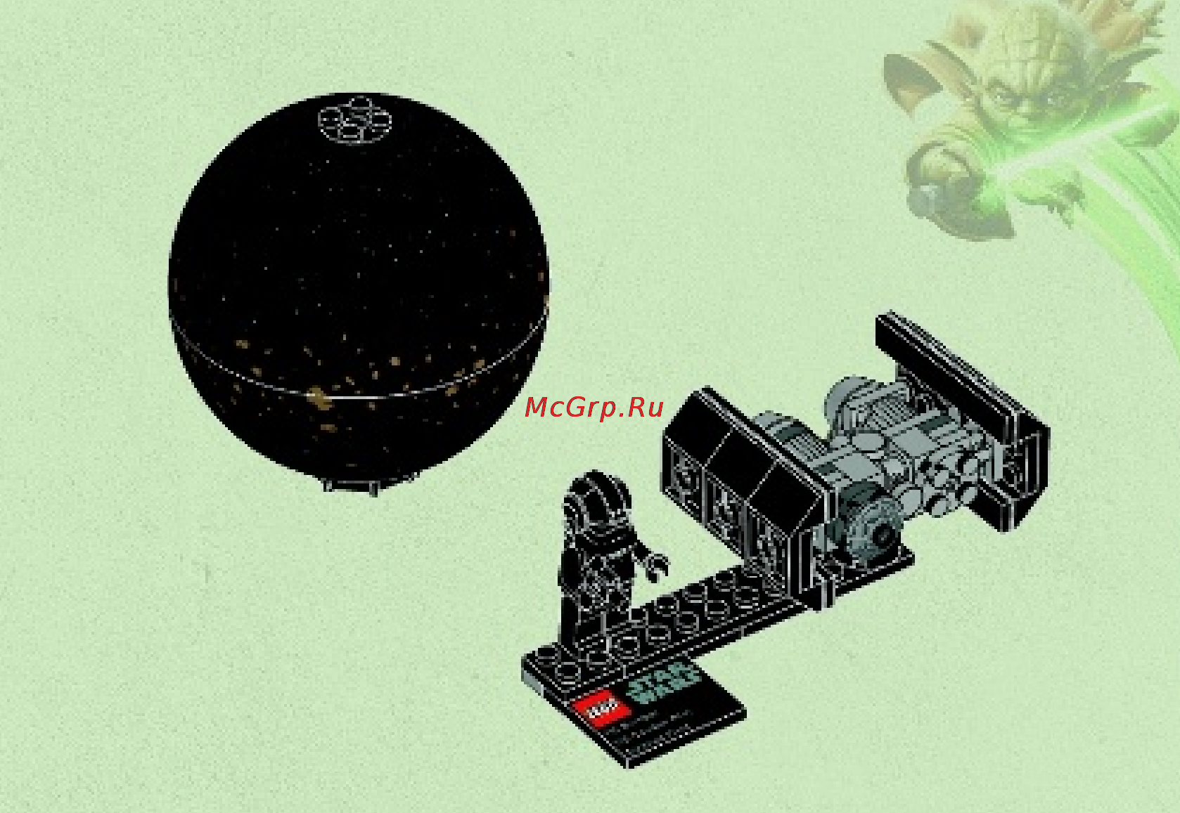 Lego star wars 75008 имперский tie бомбардировщик и поле астероидов Инструкция по эксплуатации онлайн [23/28] 156285
