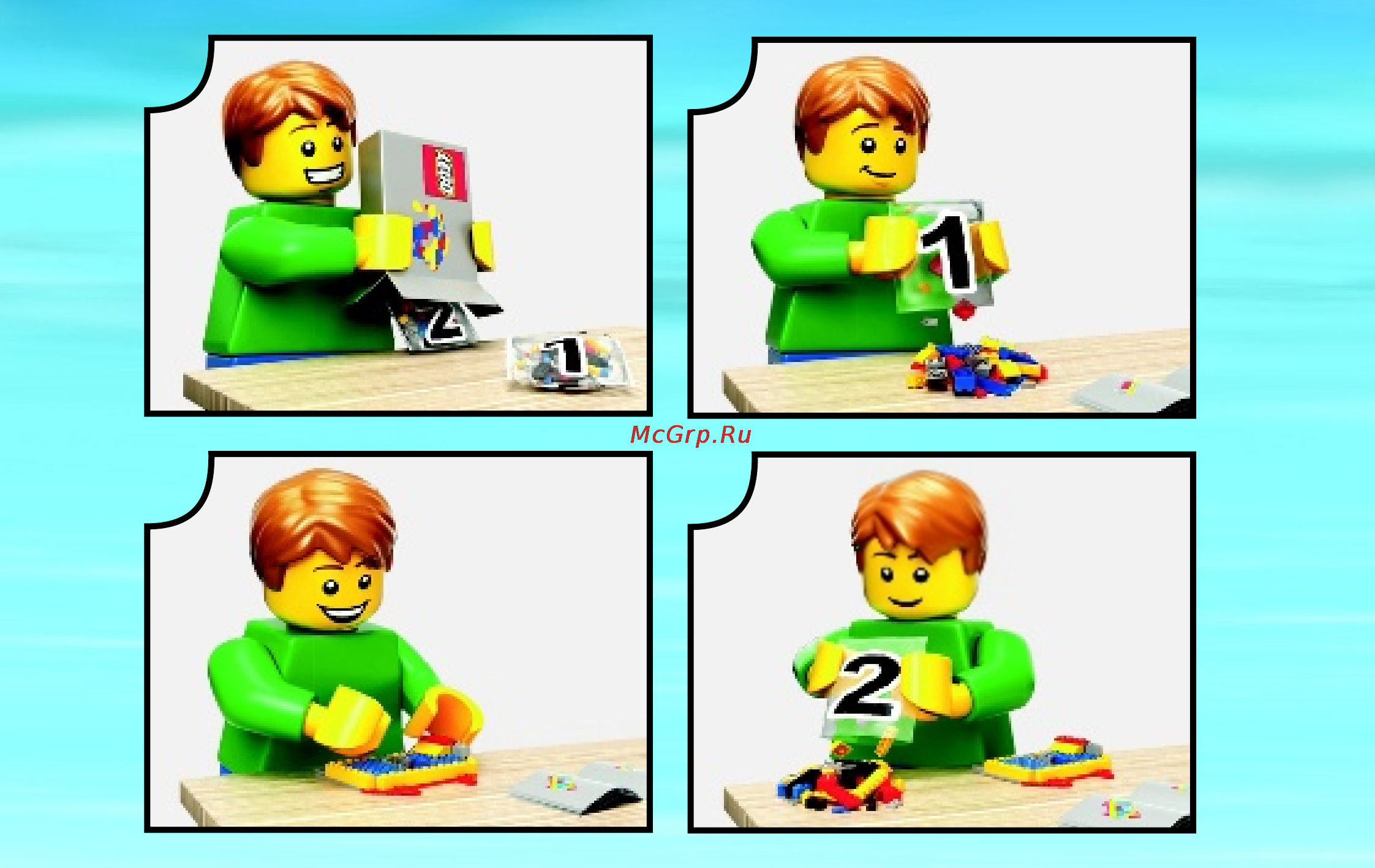 Lego city 60047 полицейский участок Инструкция по эксплуатации онлайн [2/16] 156299