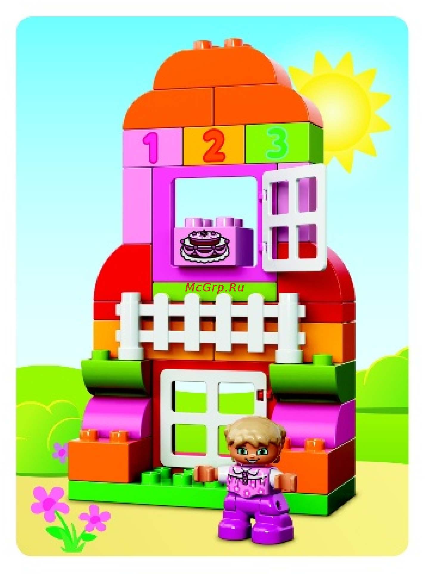 Lego duplo 10571 лучшие друзья: курочка и кролик Инструкция по эксплуатации онлайн [5/8] 156300