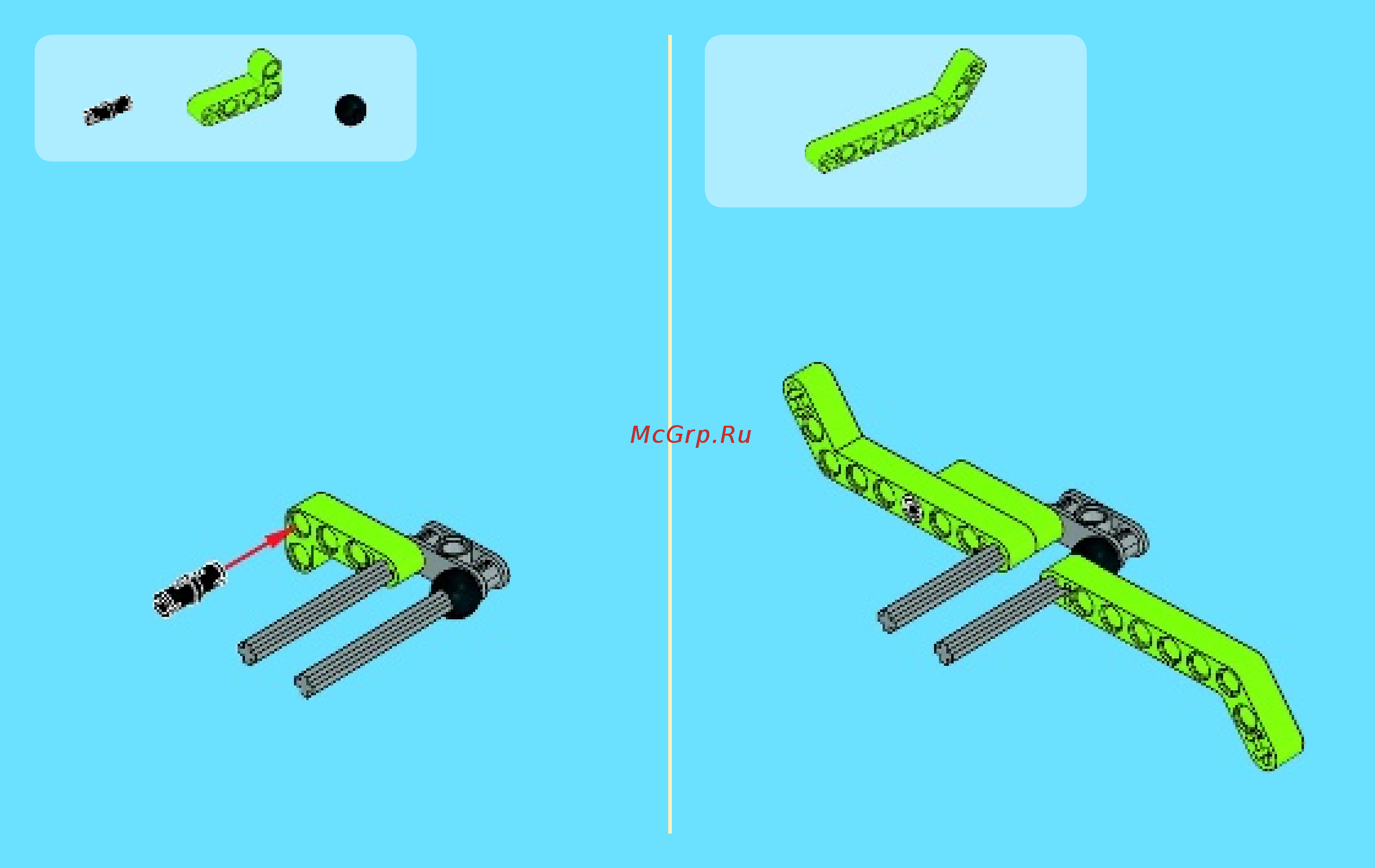 Lego technic 42027 пустынный багги Инструкция по эксплуатации онлайн [4/48] 156306