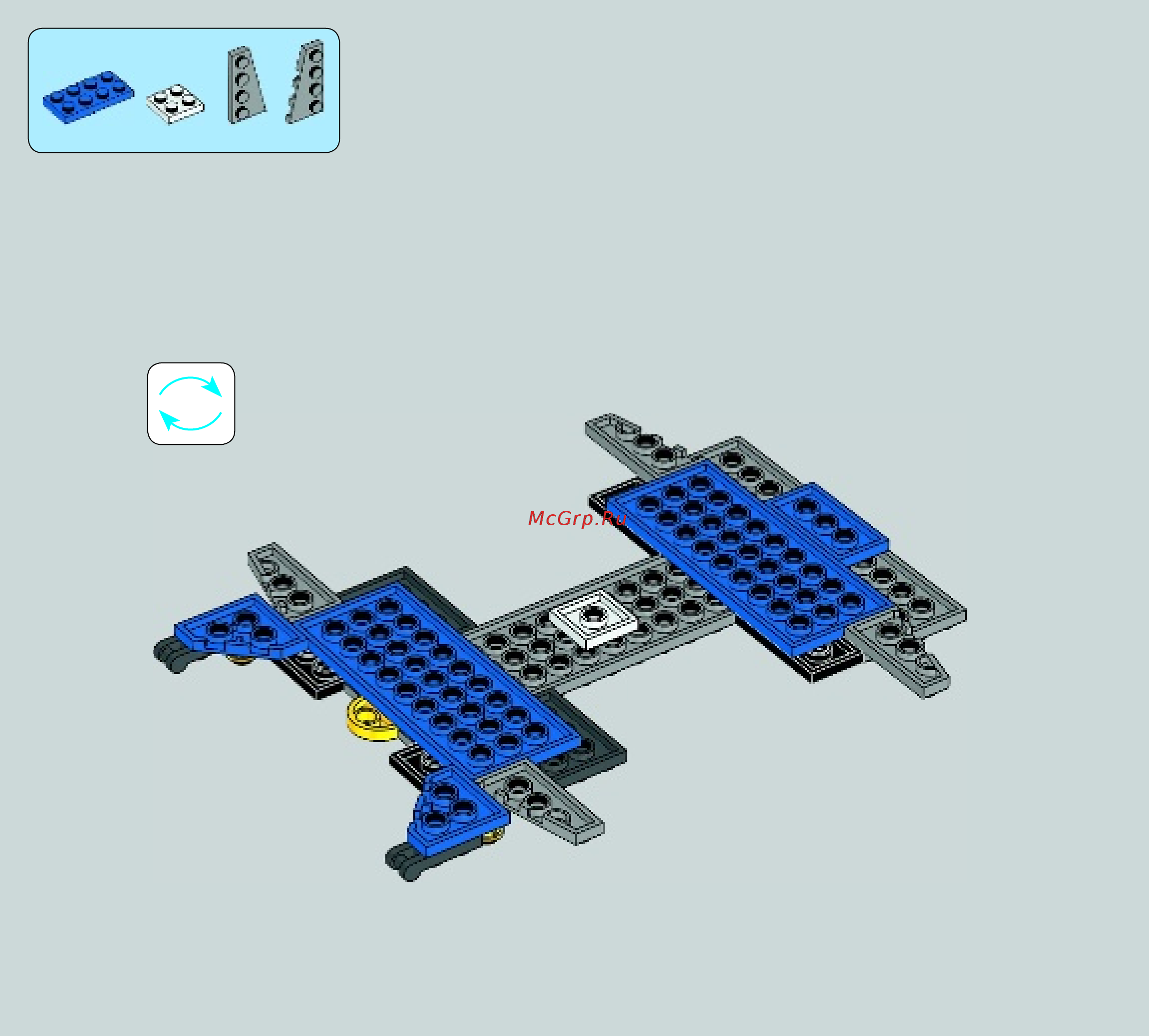 Lego star wars 75042 боевой корабль дроидов Инструкция по эксплуатации онлайн [12/72] 156310