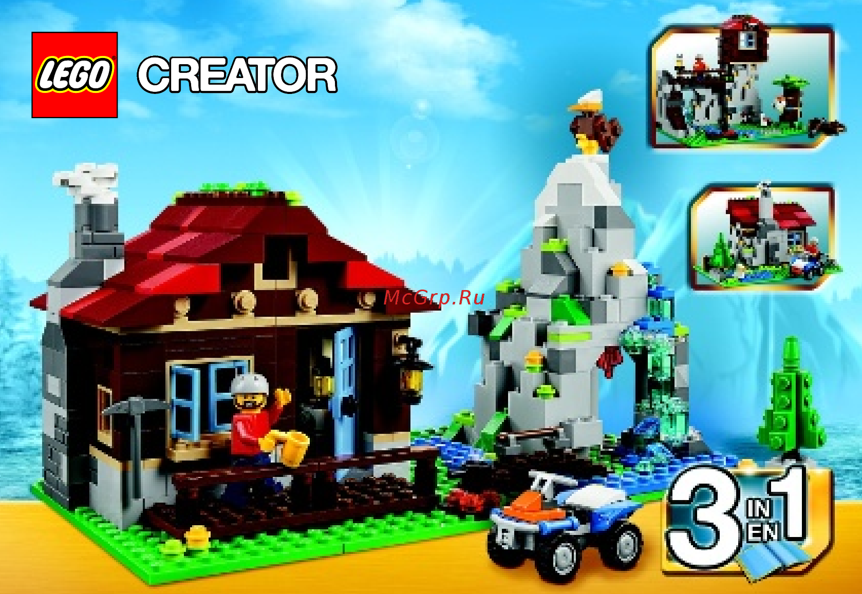 Lego creator 31015 изумрудный экспресс [31/32] Lego com creator