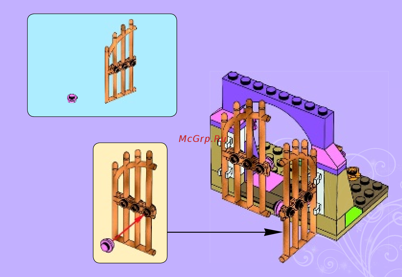 Lego disney princess 41050 тайные сокровища ариэль Инструкция по эксплуатации онлайн [23/36] 156313