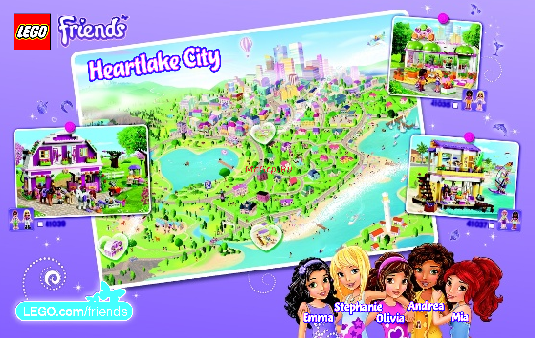 Lego disney princess 41053 заколдованная карета золушки Инструкция по эксплуатации онлайн [64/68] 156316