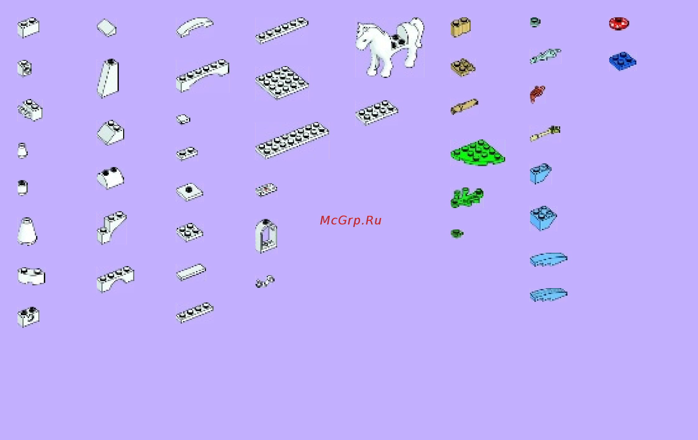 Lego disney princess 41053 заколдованная карета золушки Инструкция по эксплуатации онлайн [66/68] 156316