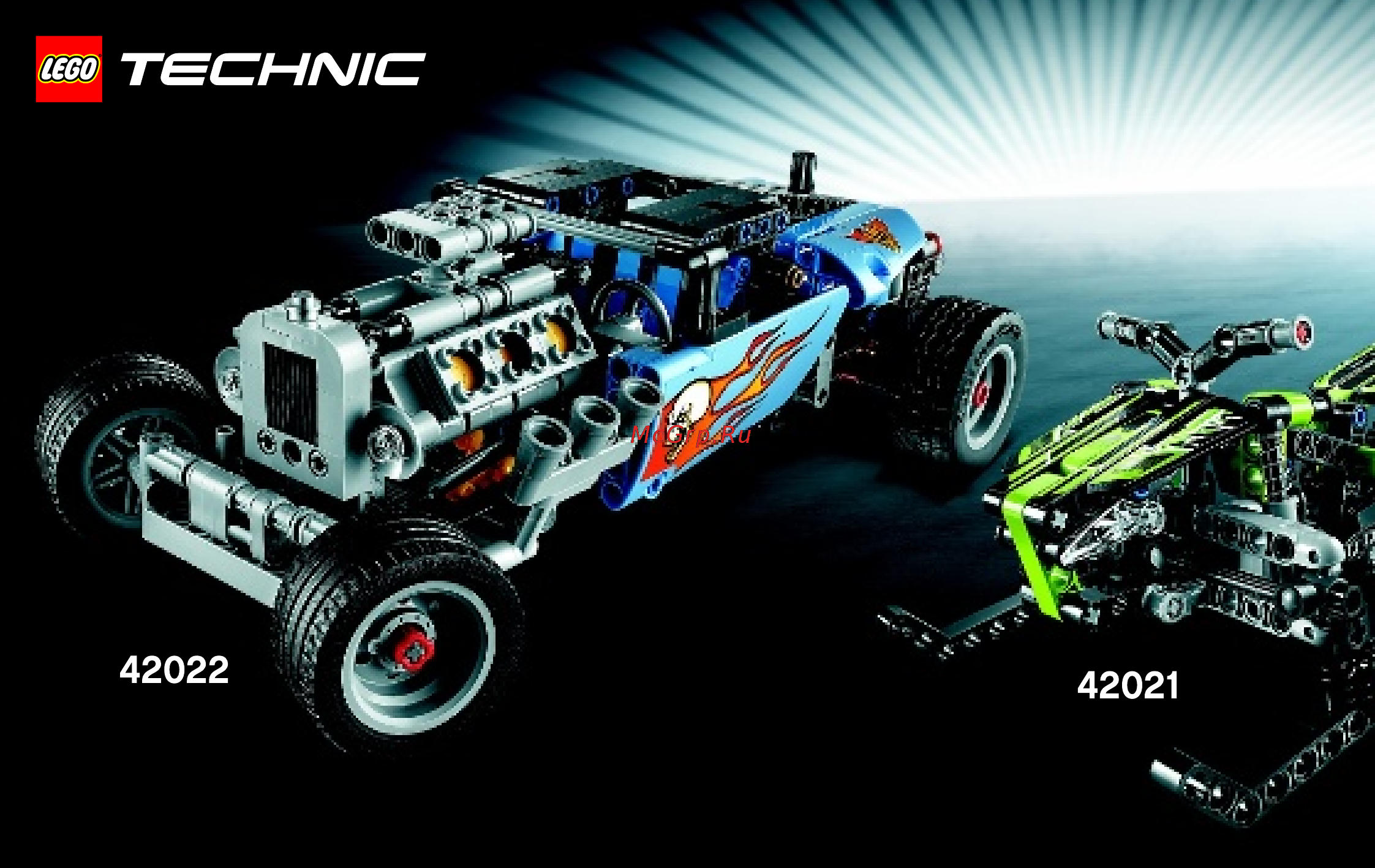 Lego technic 42020 двухроторный вертолет Инструкция по эксплуатации онлайн [34/36] 156319