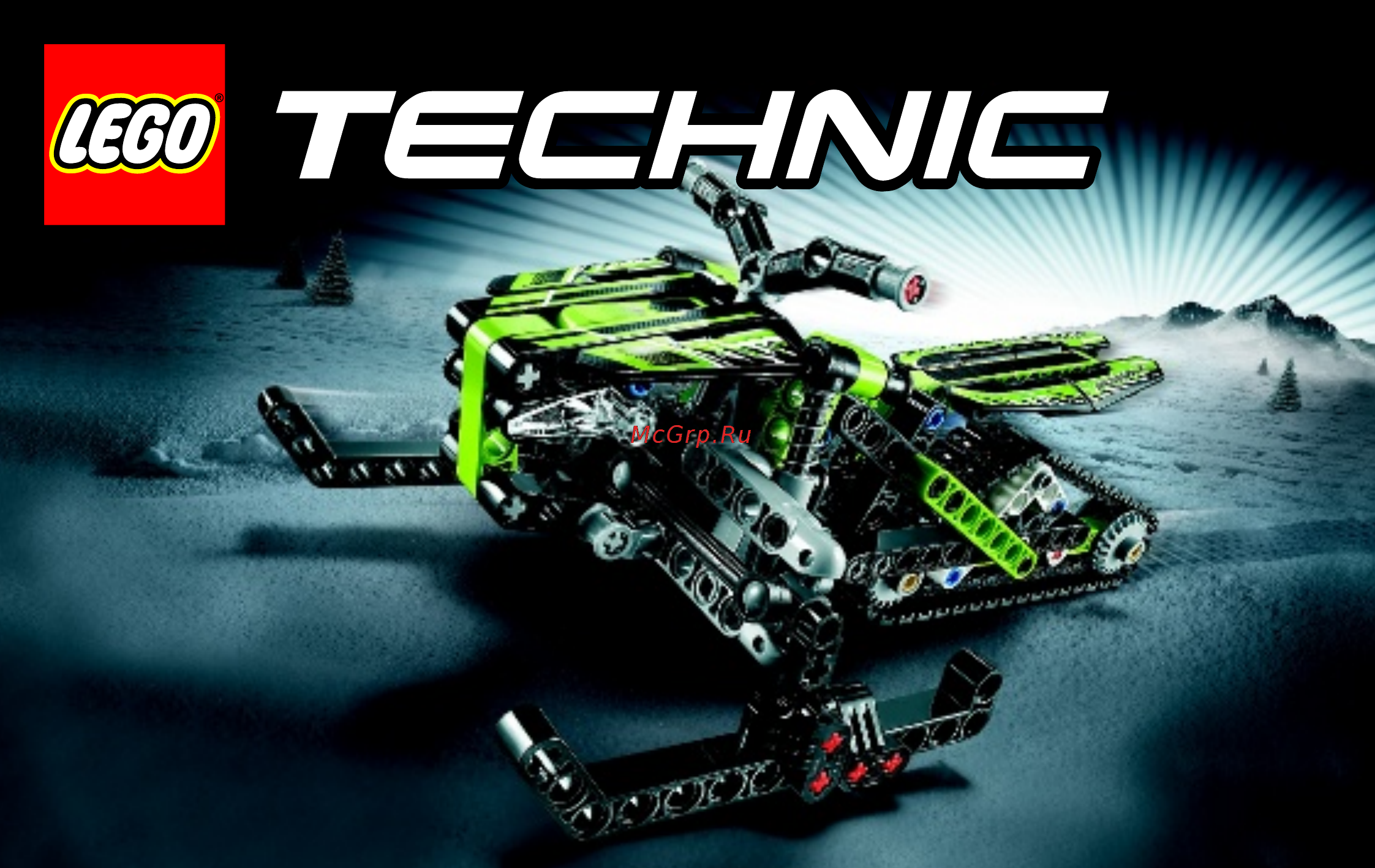 Lego technic 42021 снегоход Инструкция по эксплуатации онлайн